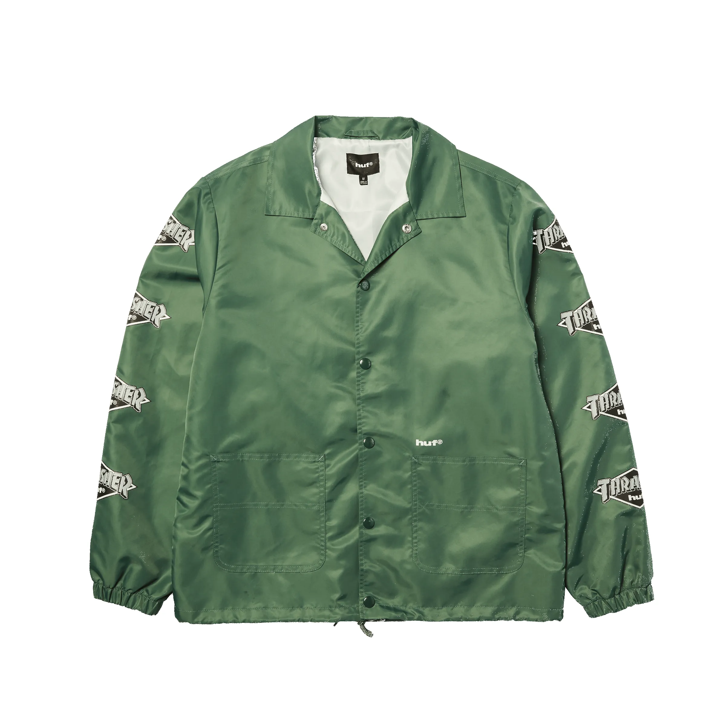 HUF x Thrasher Logo Jacket sold by HUF