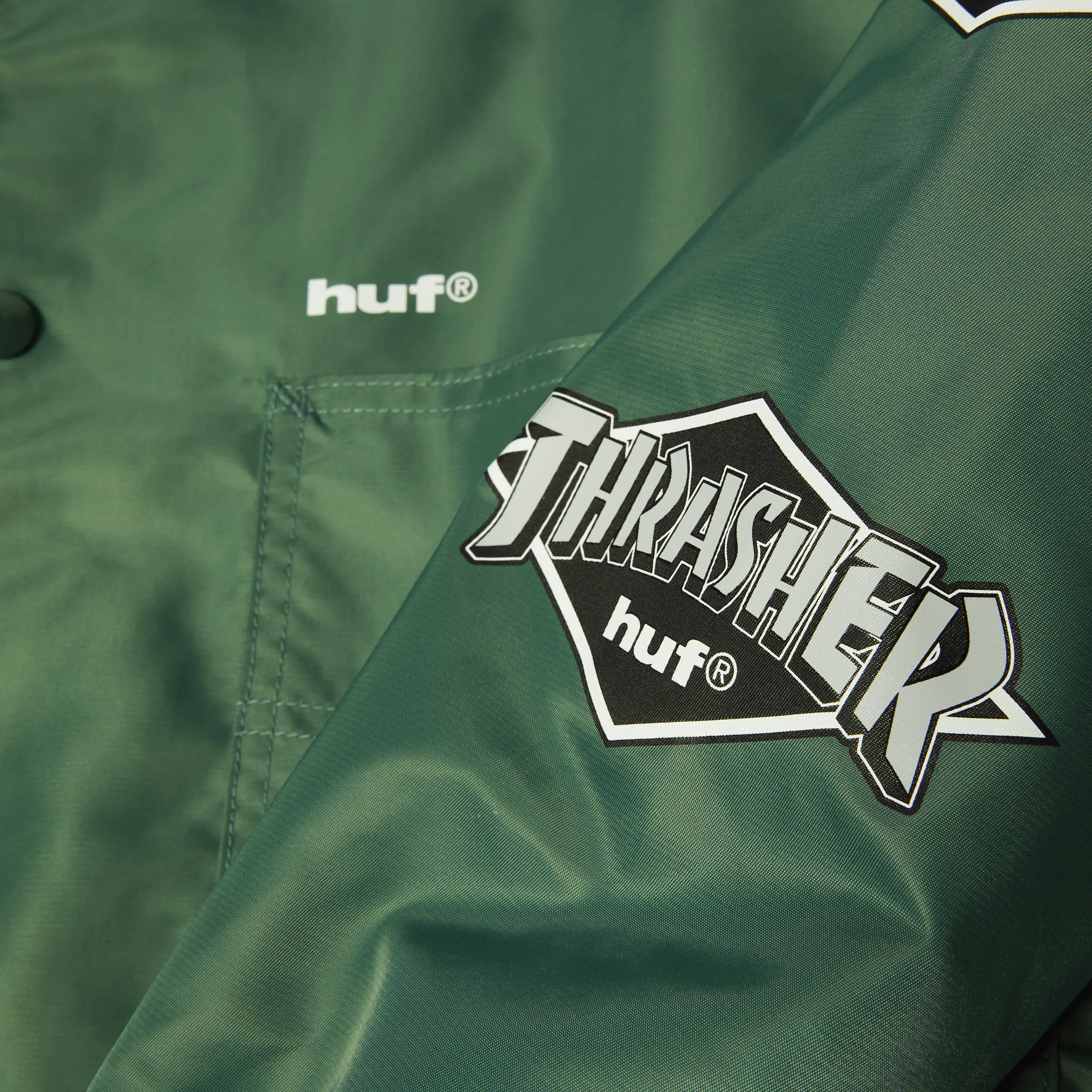 HUF x Thrasher Logo Jacket sold by HUF product image thumbnail 5