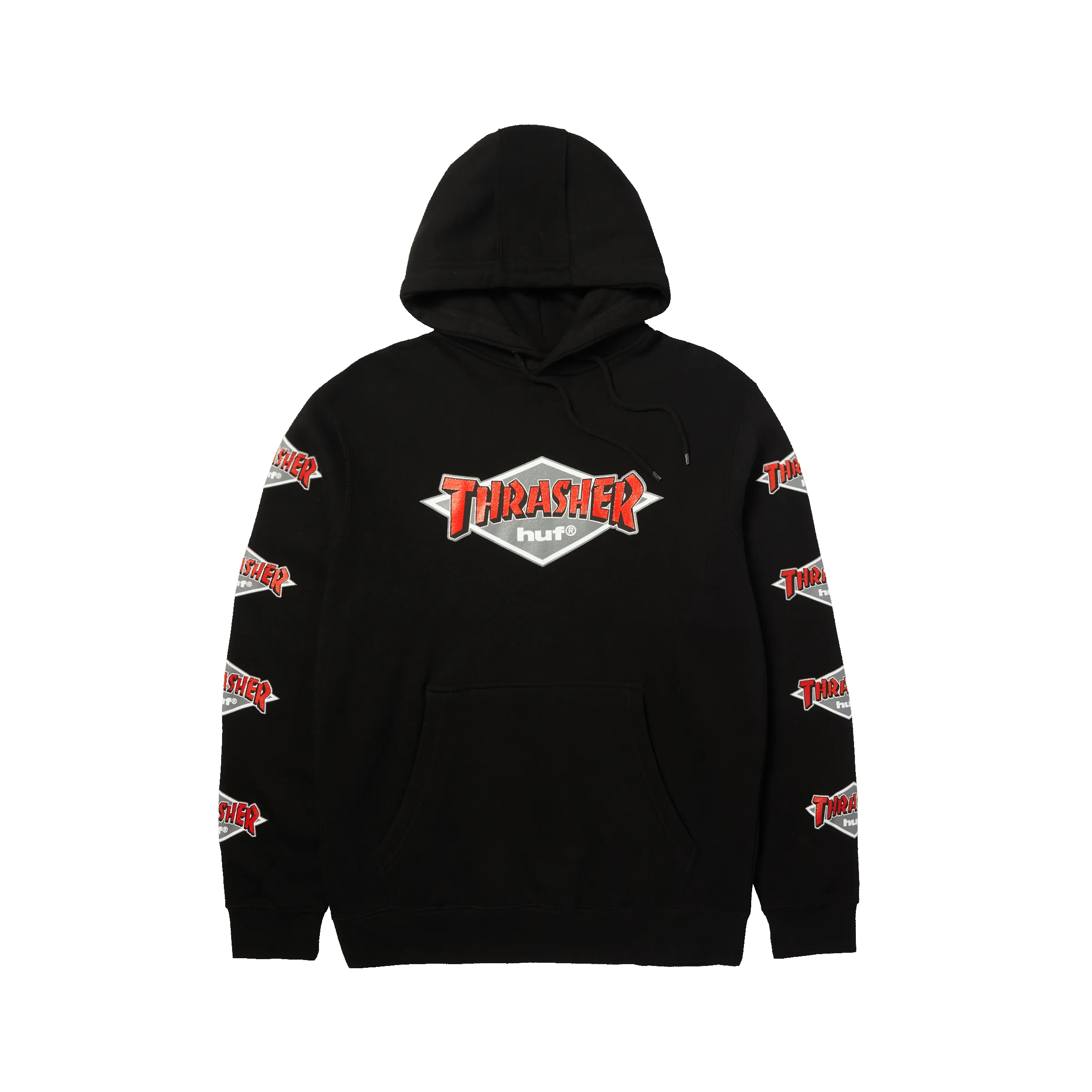 HUF x Thrasher Logo Hoodie sold by HUF