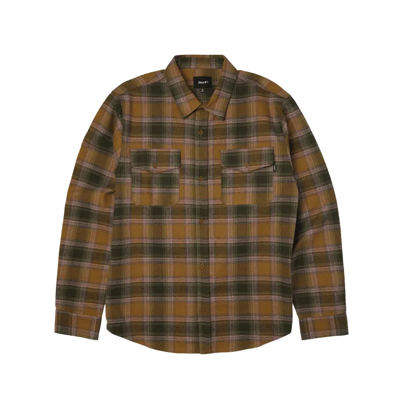 Hanover Long Sleeve Flannel Shirt sold by HUF