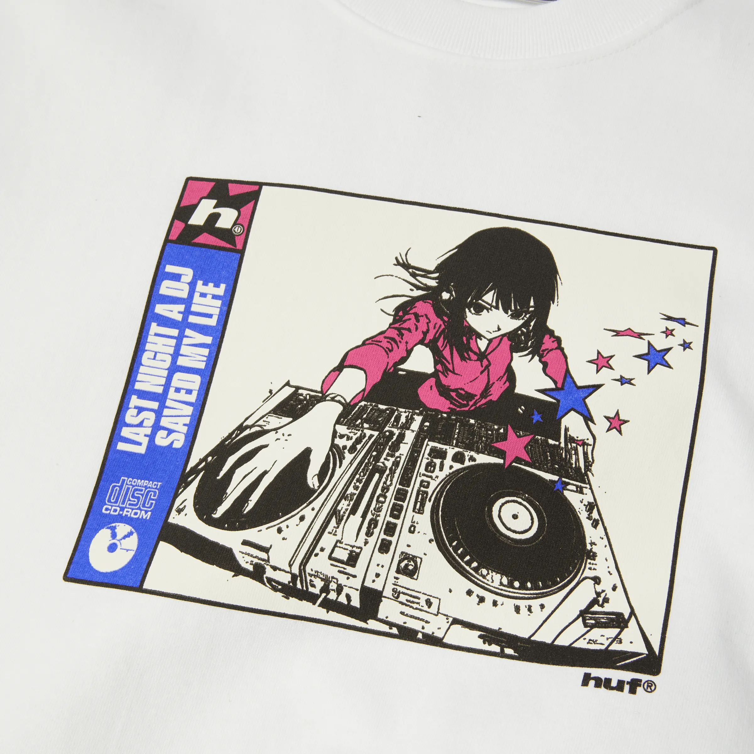 DJ Saved My Life T-Shirt sold by HUF product image thumbnail 2