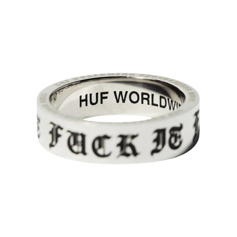Old E Ring sold by HUF