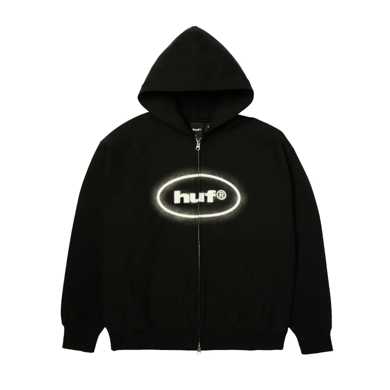 Disney | HUF Mickey Spray Full-Zip Hoodie sold by HUF