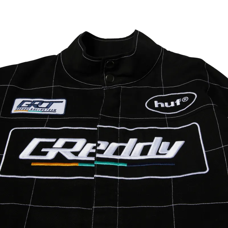 新品未使用HUF X GREDDY RACING TEAM JACKET HUF x GReddy Racing Team Jacket | Parallel