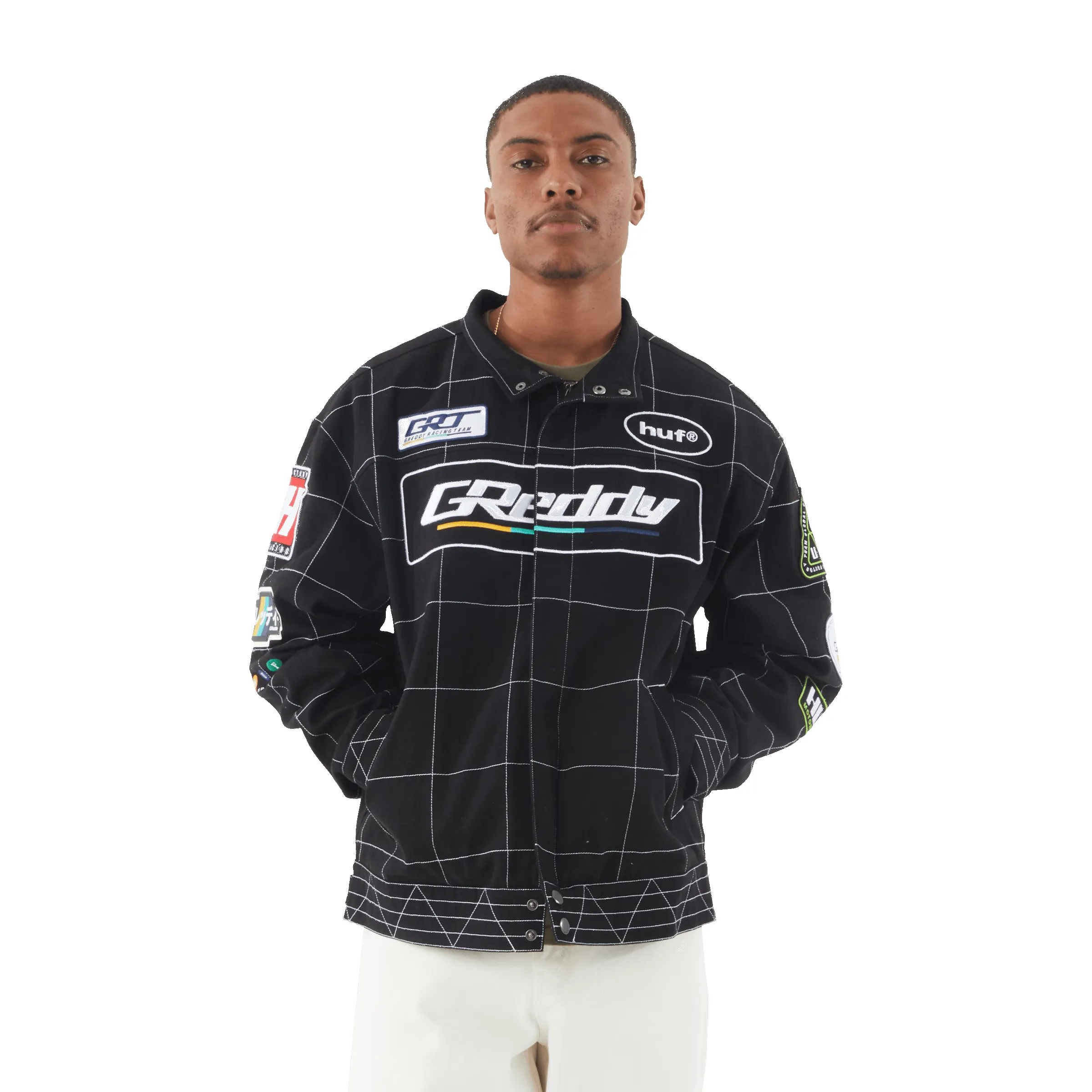 HUF x GReddy Racing Team Jacket sold by HUF product image thumbnail 5