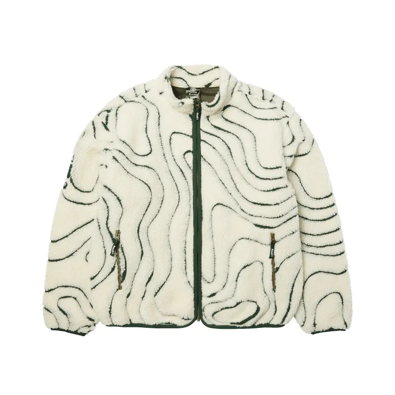 HUF x Toyota Trailhunter Topography High Pile Jacket sold by HUF