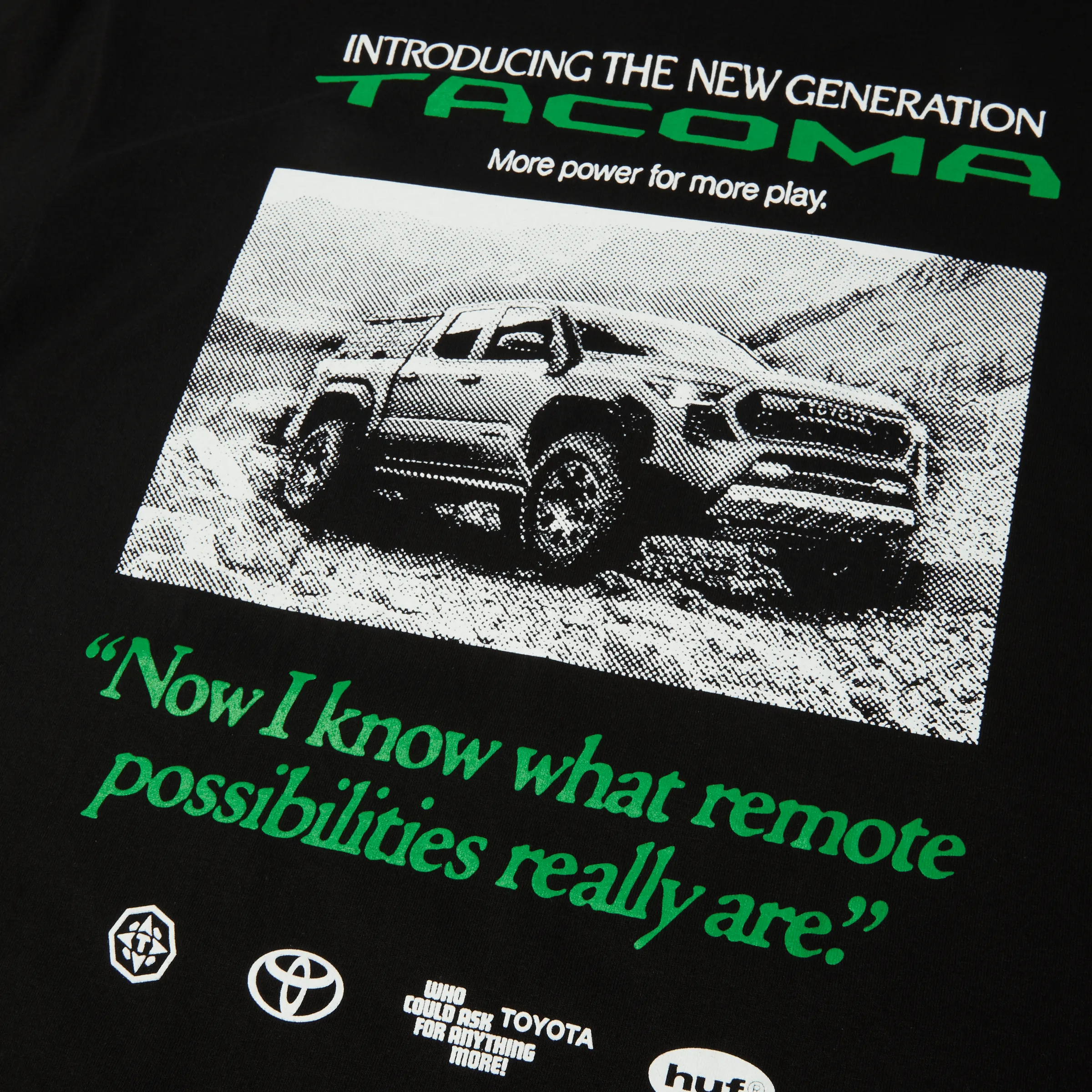 HUF x Toyota Trailhunter New Generation T-Shirt sold by HUF product image thumbnail 4