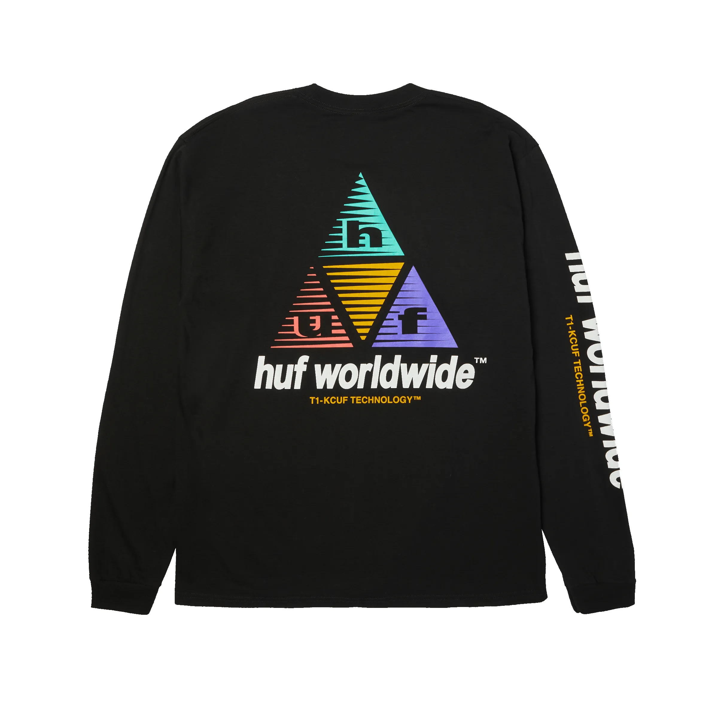 Prism Logo Sportif Long Sleeve T-Shirt sold by HUF