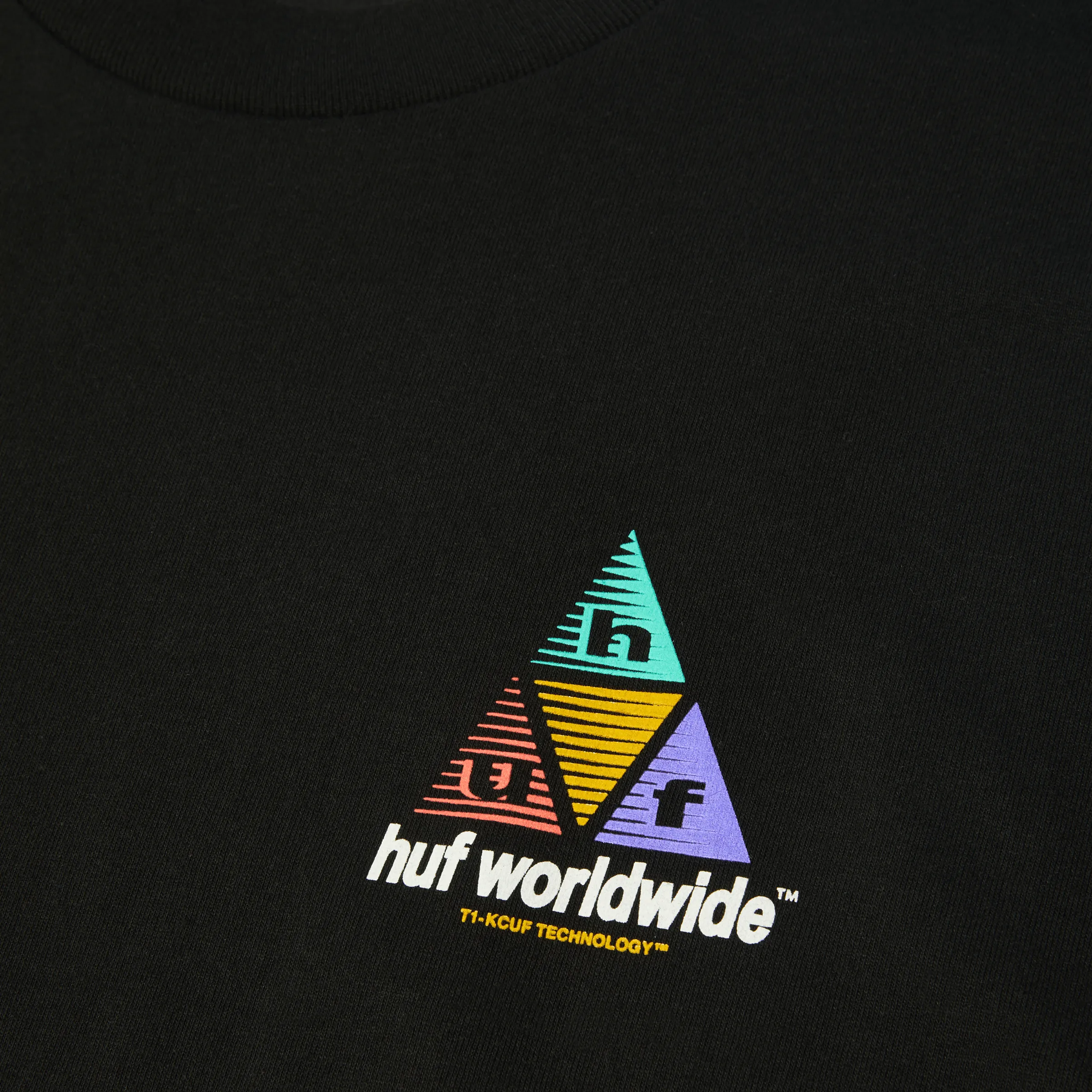 Prism Logo Sportif Long Sleeve T-Shirt sold by HUF product image thumbnail 3
