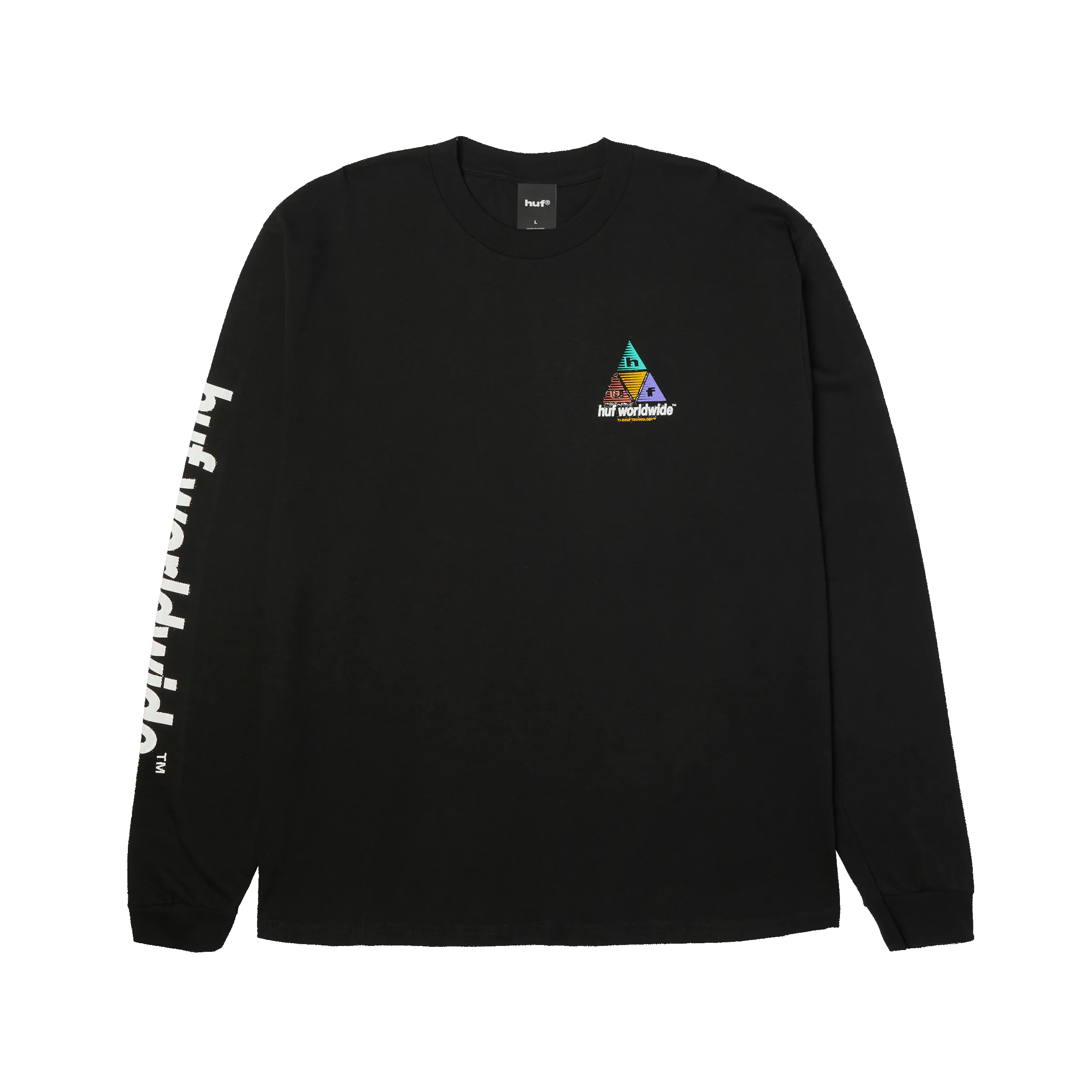 Prism Logo Sportif Long Sleeve T-Shirt sold by HUF product image thumbnail 2