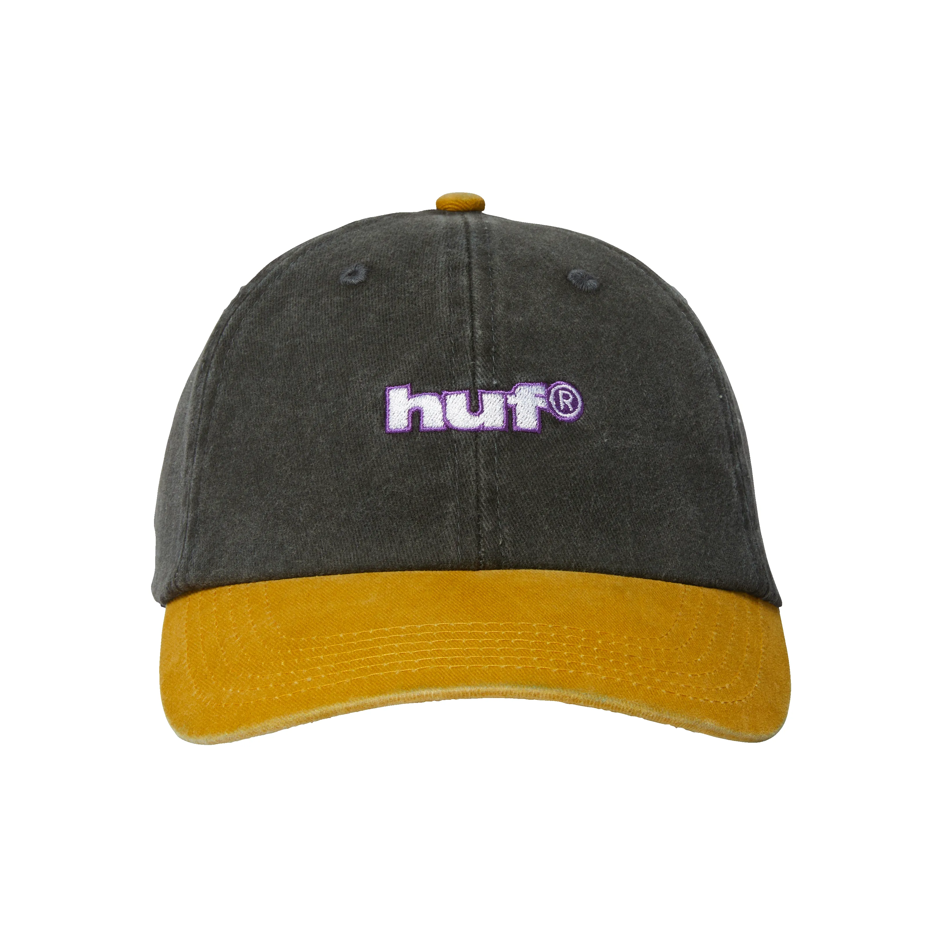 Two Tone 89 Washed 6-Panel Strapback Hat sold by HUF product image thumbnail 2
