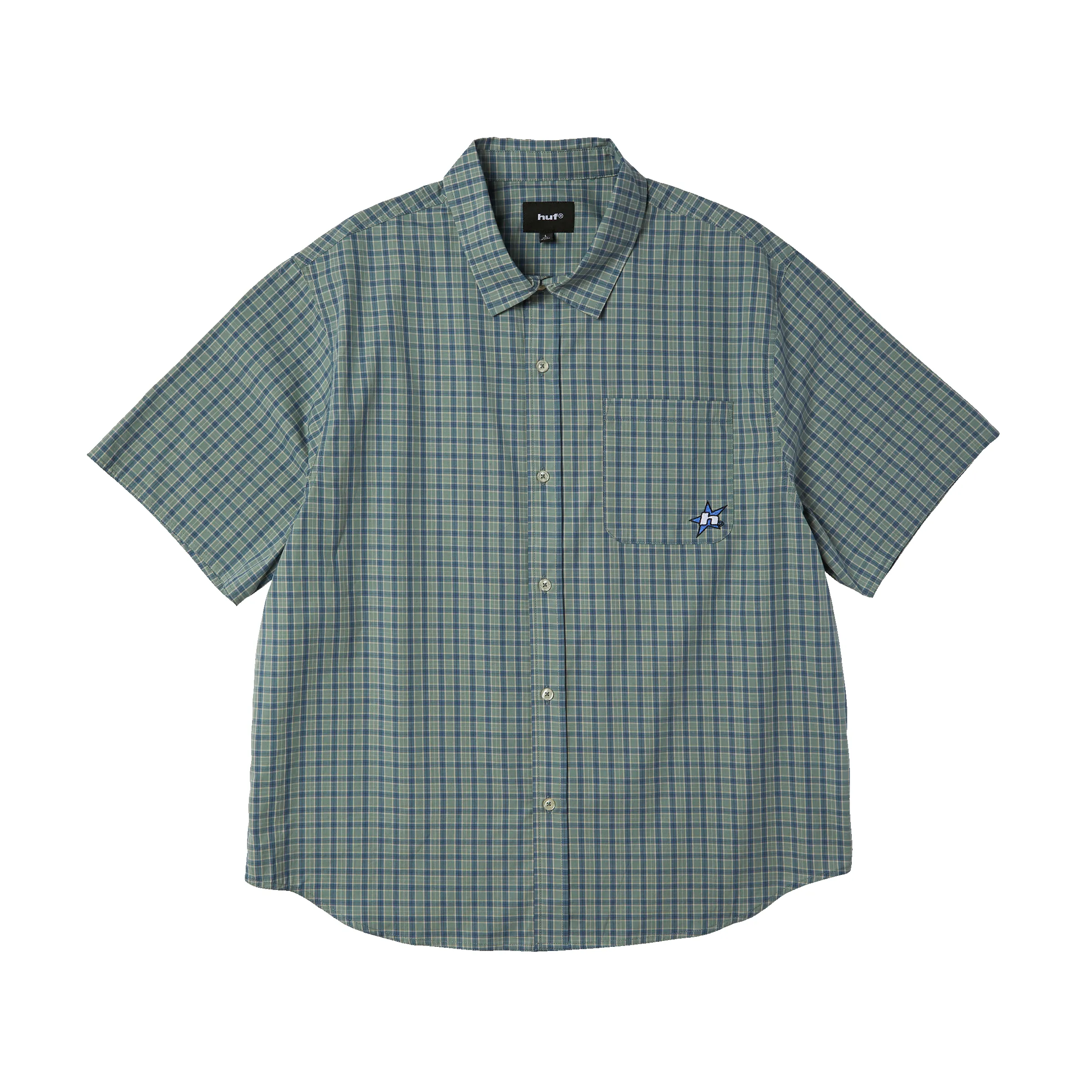 H Star Plaid Shirt sold by HUF