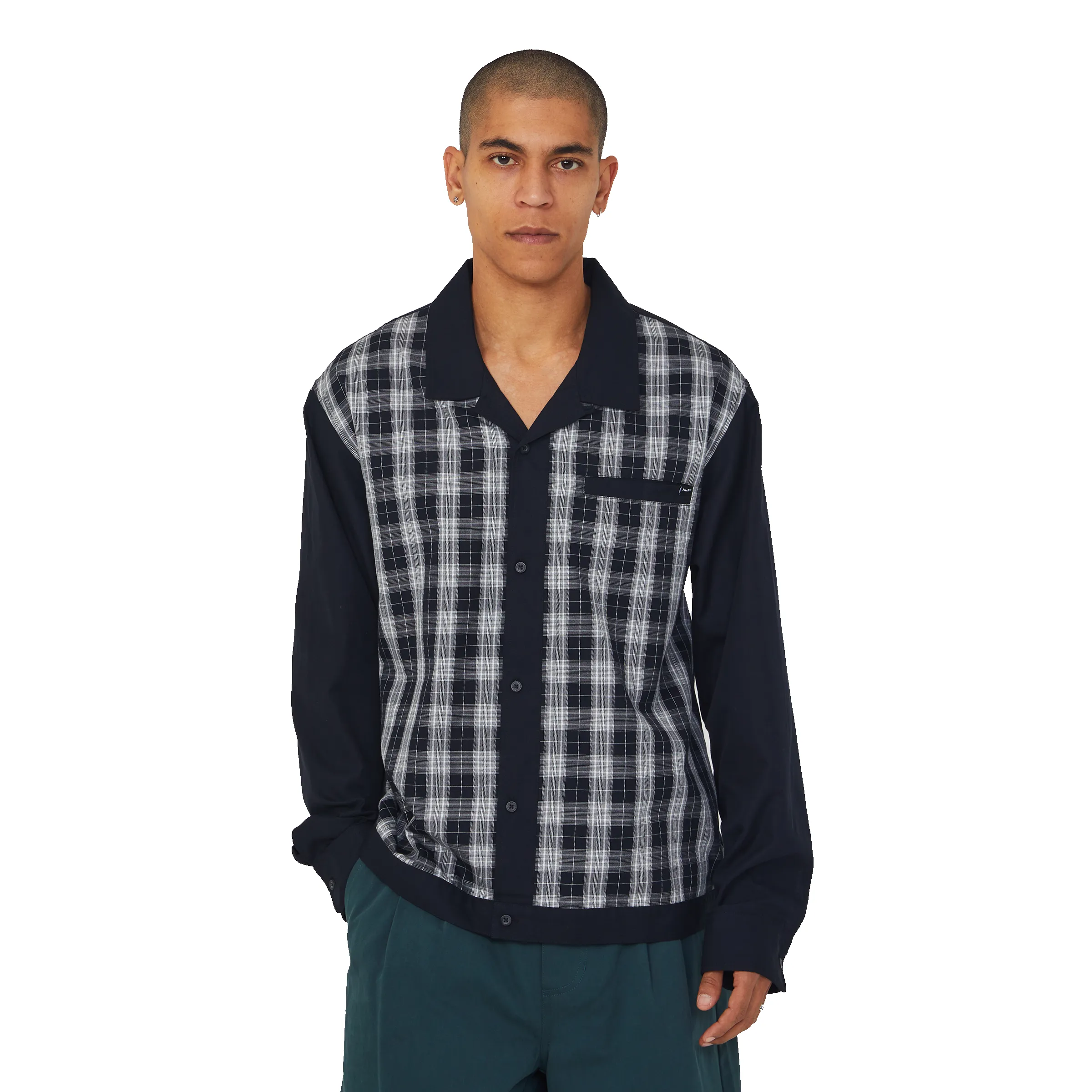 Coolidge Plaid Long Sleeve T-Shirt Shirt sold by HUF product image thumbnail 5