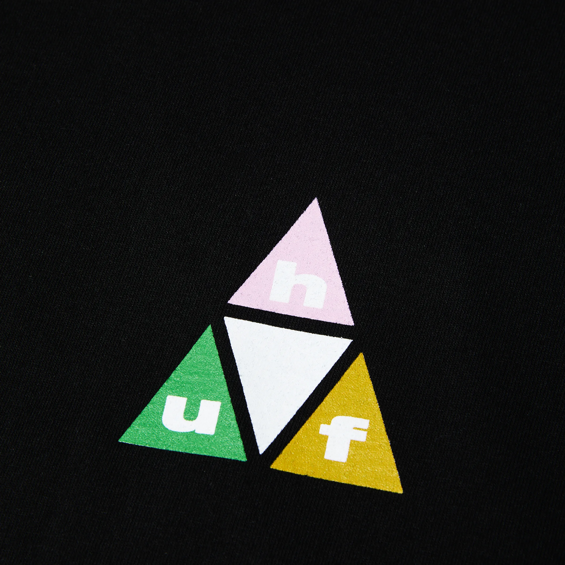 Prism Triple Triangle Long Sleeve T-Shirt sold by HUF product image thumbnail 4