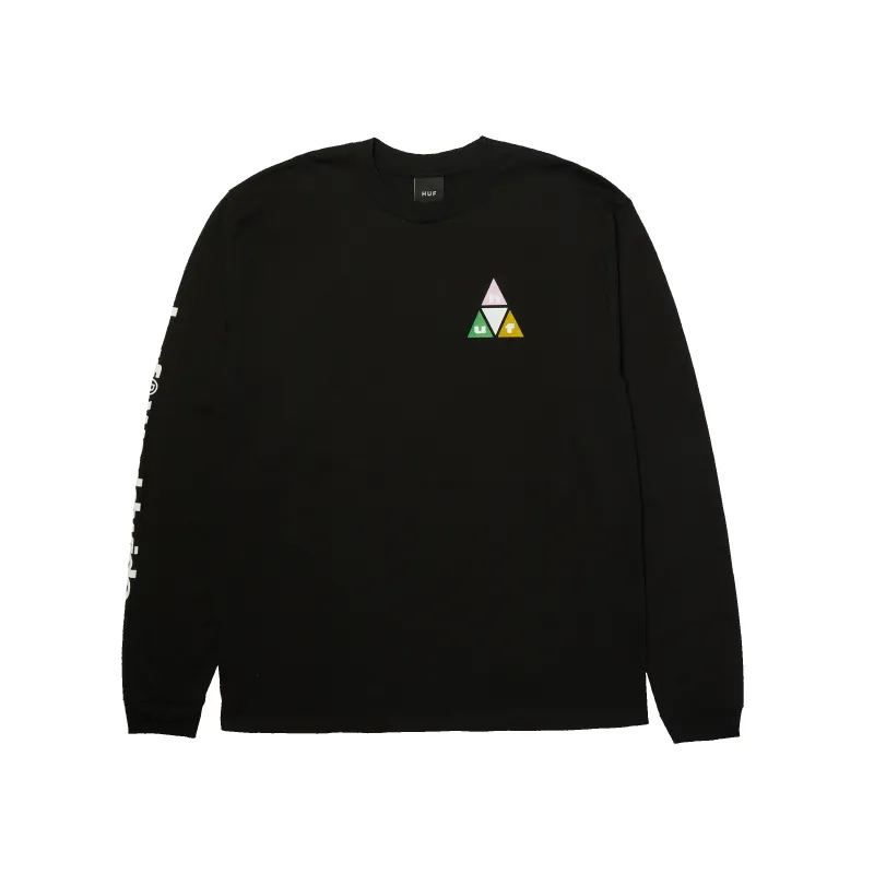 Prism Triple Triangle Long Sleeve T-Shirt sold by HUF