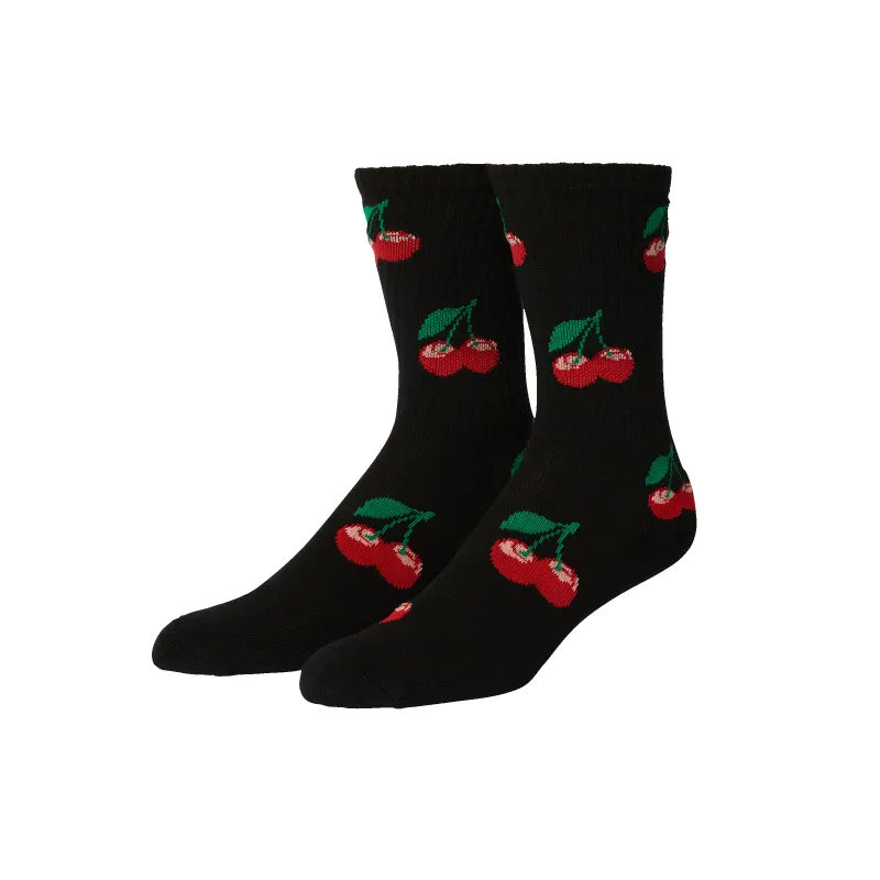 Cherry Bomb Crew Sock sold by HUF