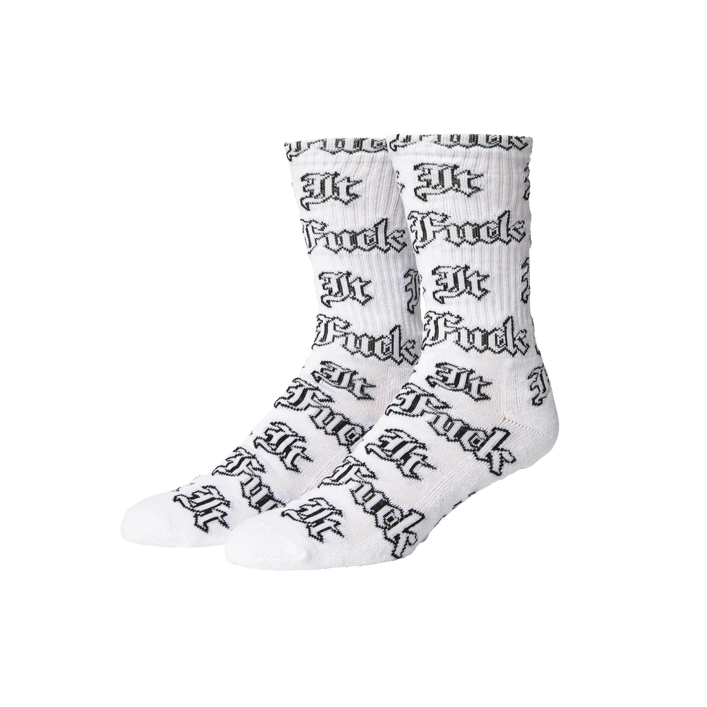 Fuck It Old English Sock sold by HUF product image thumbnail 3