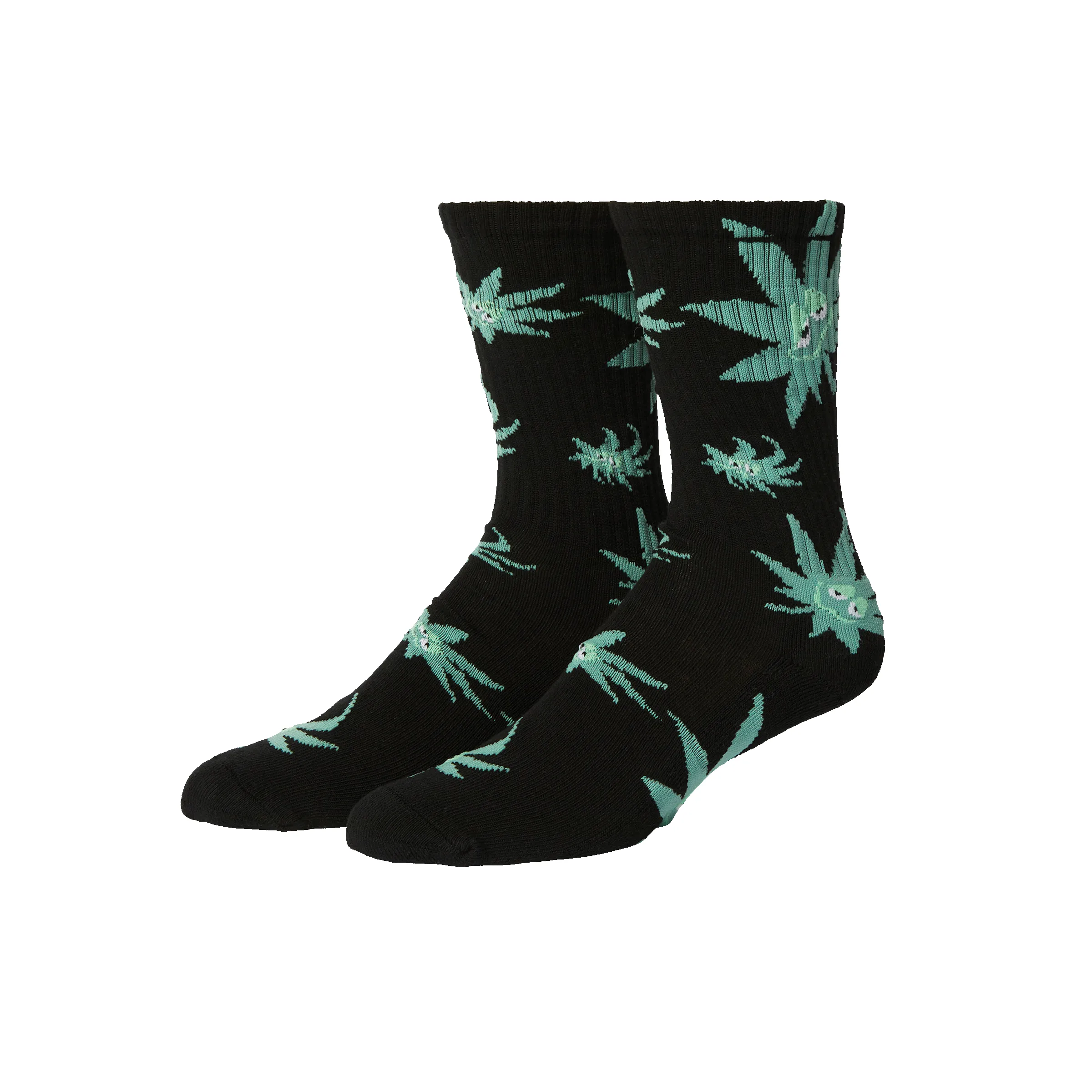 Green Buddy Exhale Sock sold by HUF