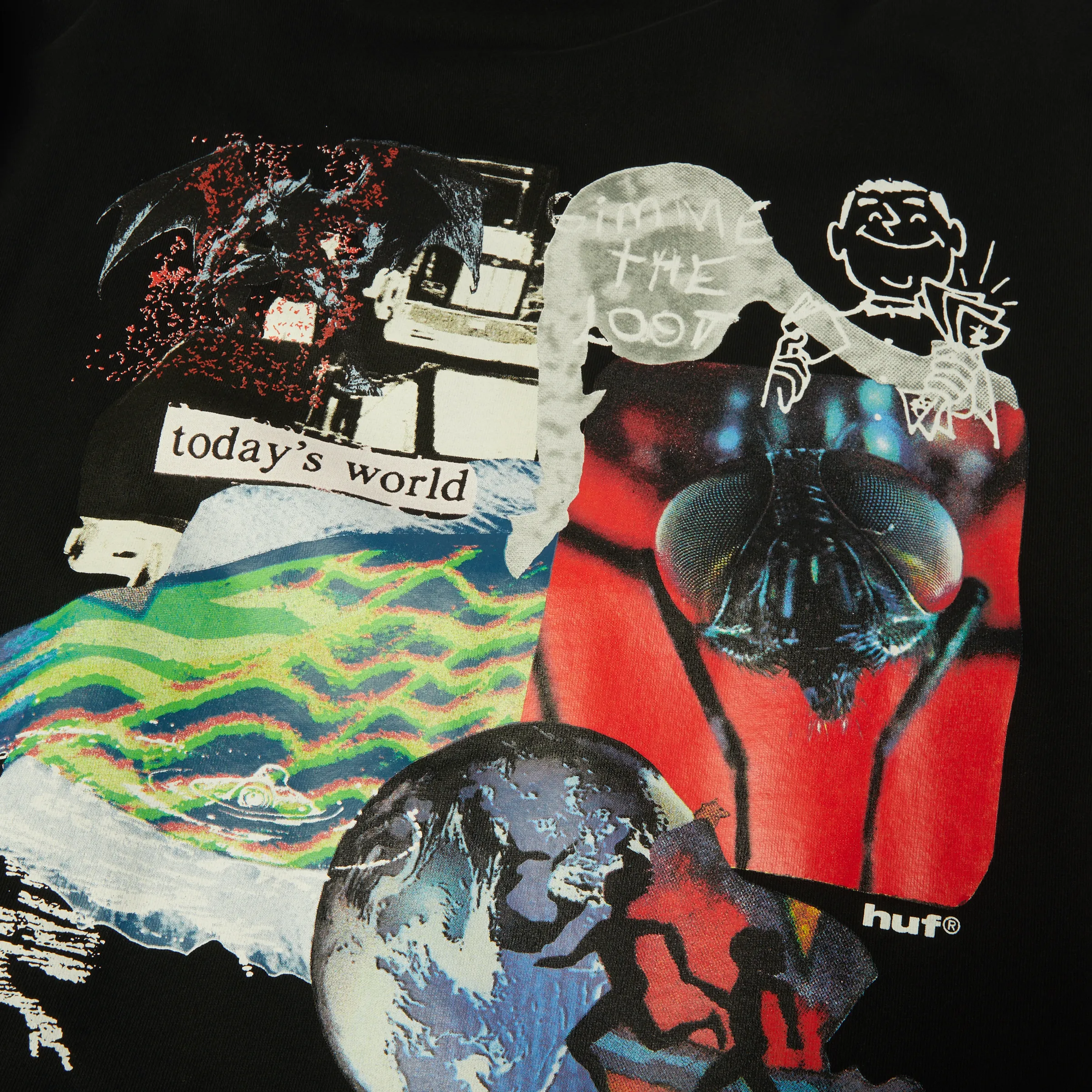 Gimme The Loot Pullover Hoodie sold by HUF product image thumbnail 5