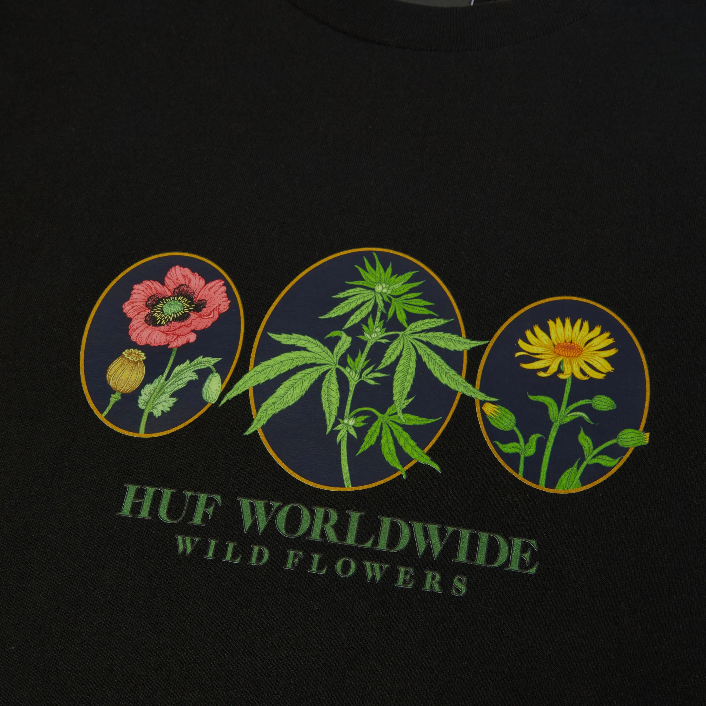 Wild Flowers T-Shirt sold by HUF product image thumbnail 2
