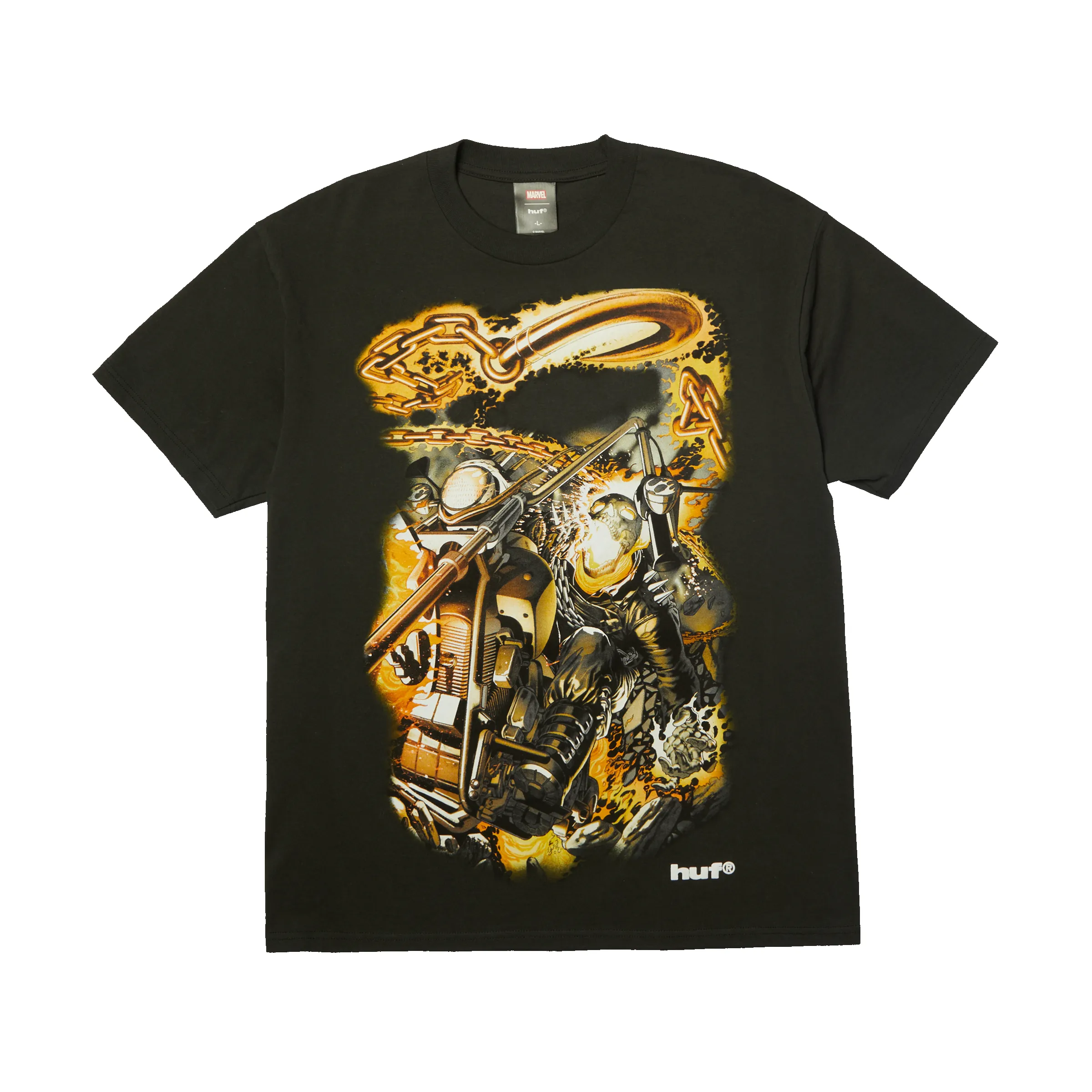 huf x Marvel Ghost Rider Vengeance T-Shirt sold by HUF