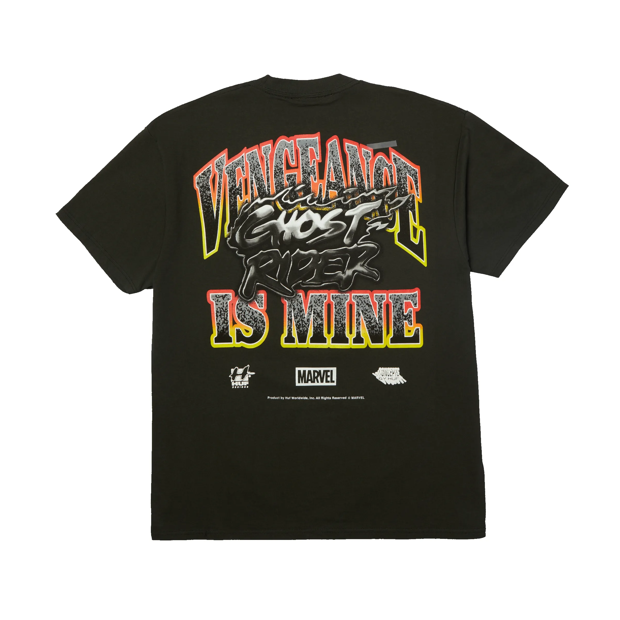 huf x Marvel Ghost Rider Vengeance T-Shirt sold by HUF product image thumbnail 2