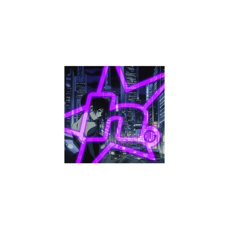 Cyberpunk Sticker made by HUF