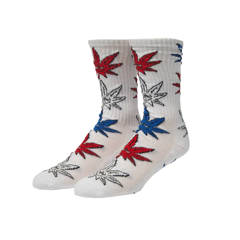 Green Buddy Multi Crew Sock made by HUF
