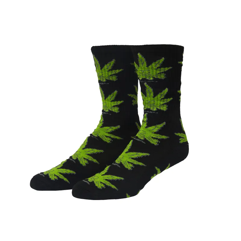 Green Buddy Crew Sock made by HUF