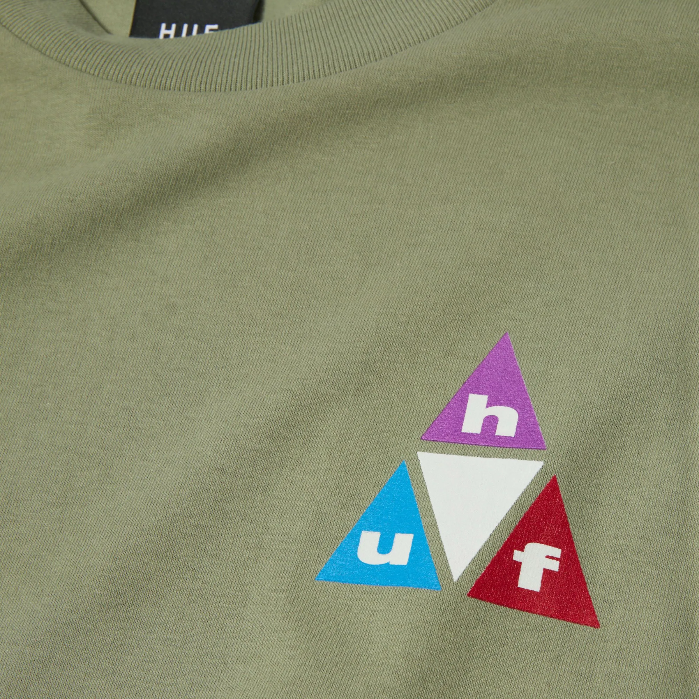 Prism Triple Triangle T-Shirt sold by HUF product image thumbnail 3