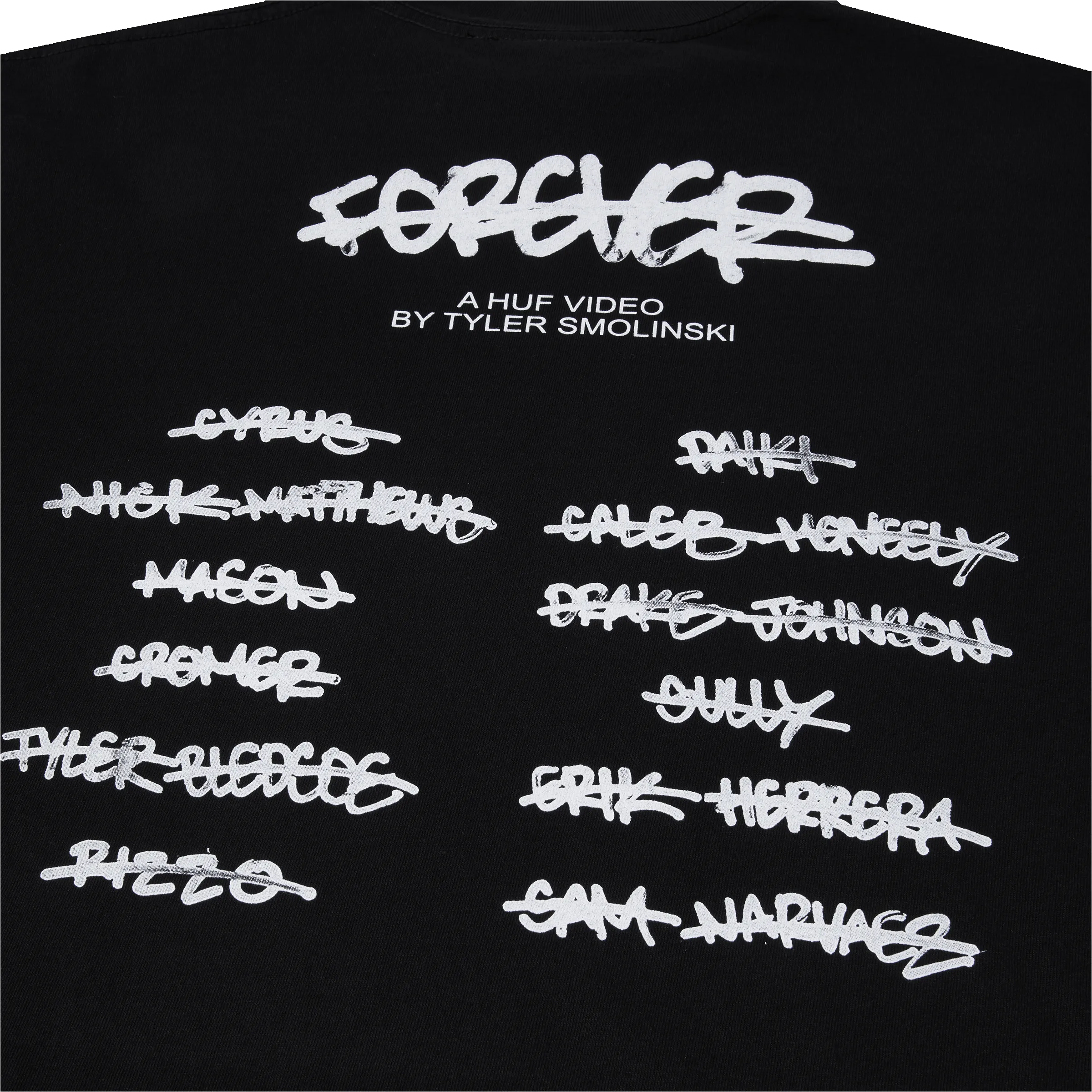 Forever Video T-Shirt sold by HUF product image thumbnail 4