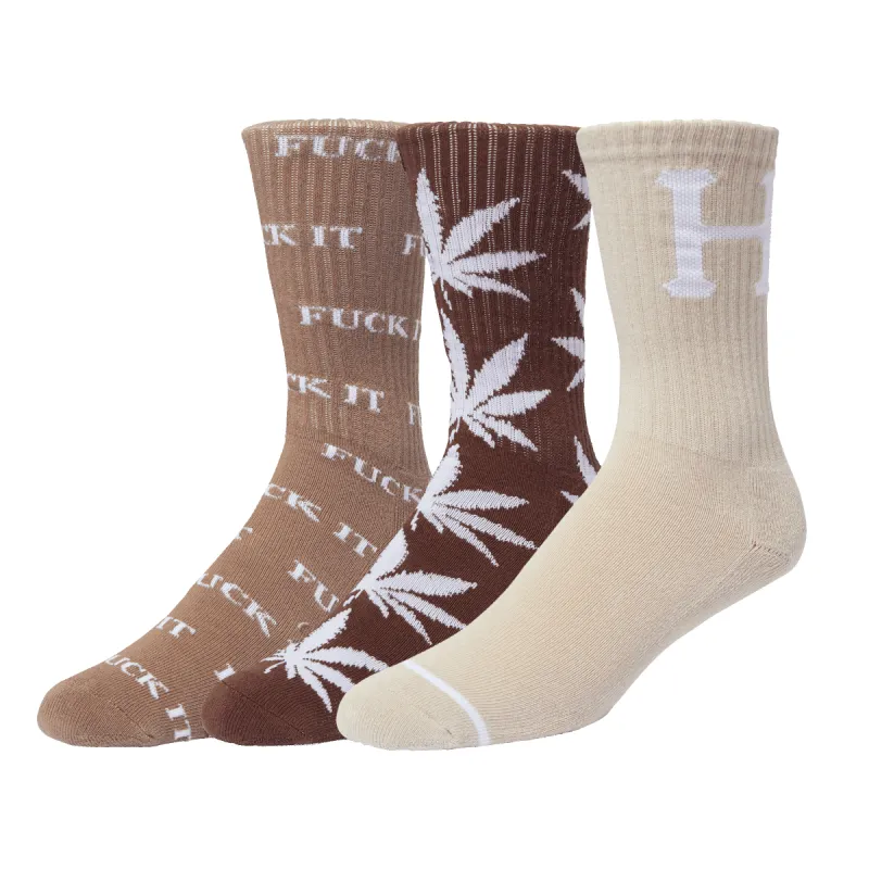 Huf Variety 3-Pack Sock sold by HUF