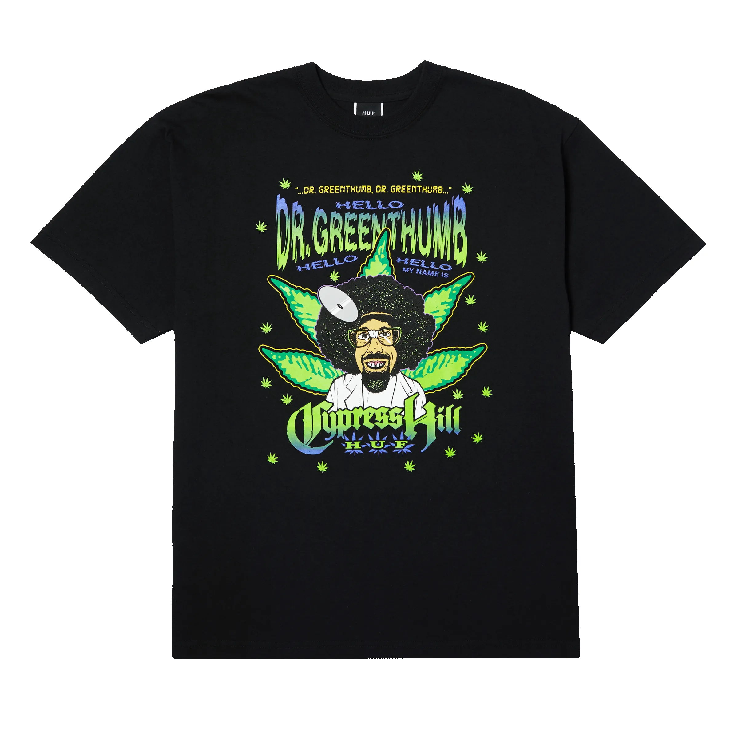 HUF x Cypress Hill Dr Greenthumb T-Shirt sold by HUF