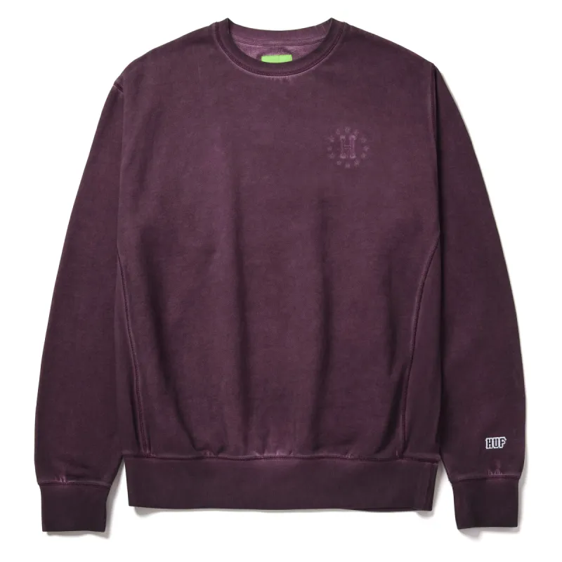 12 Galaxies Faded Crewneck Sweatshirt sold by HUF