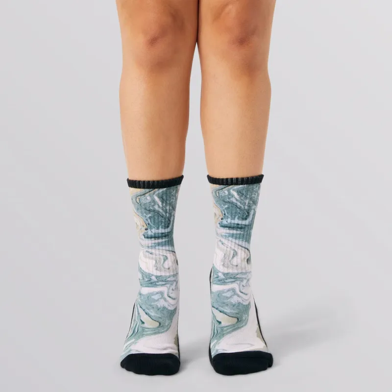 Swirl Crew Sock sold by HUF