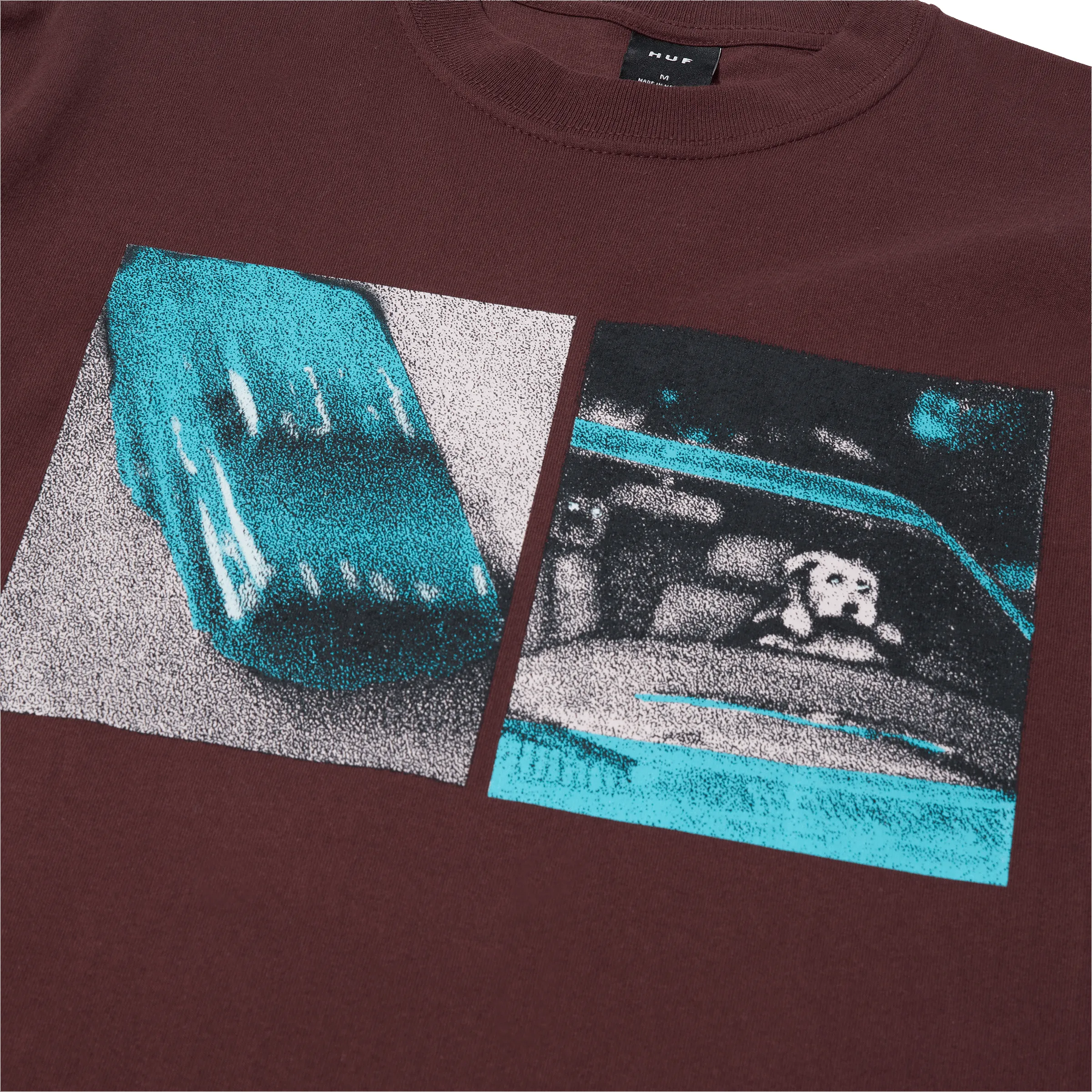 Red Means Go Long Sleeve T-Shirt sold by HUF product image thumbnail 3