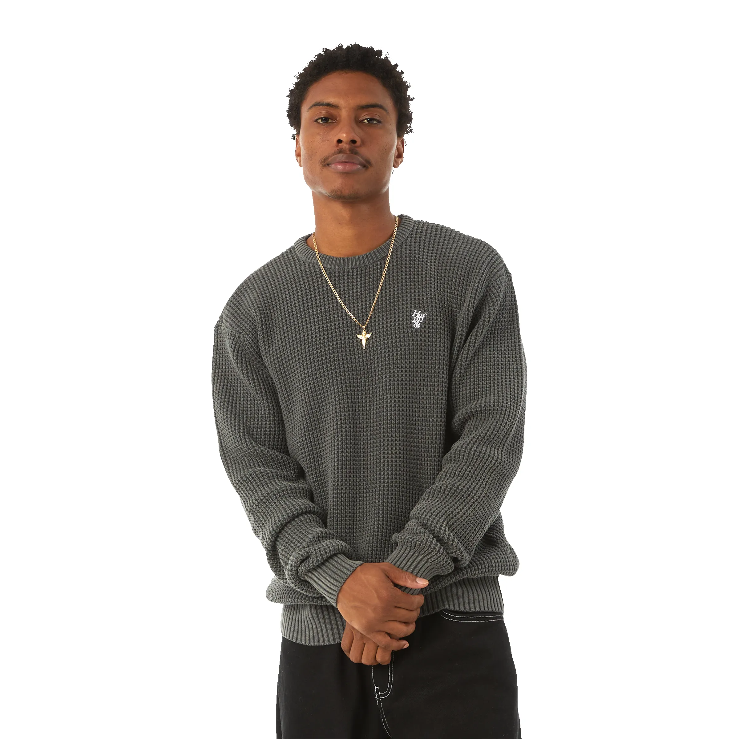 Filmore Waffle Knit Sweater sold by HUF product image thumbnail 4