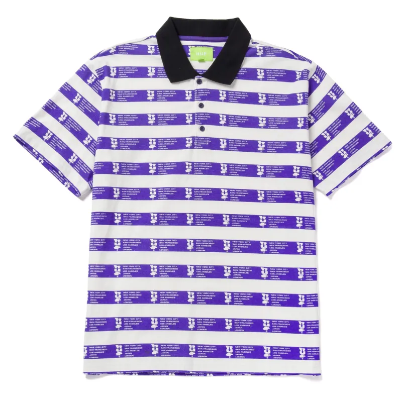 Cartwright Printed Polo sold by HUF