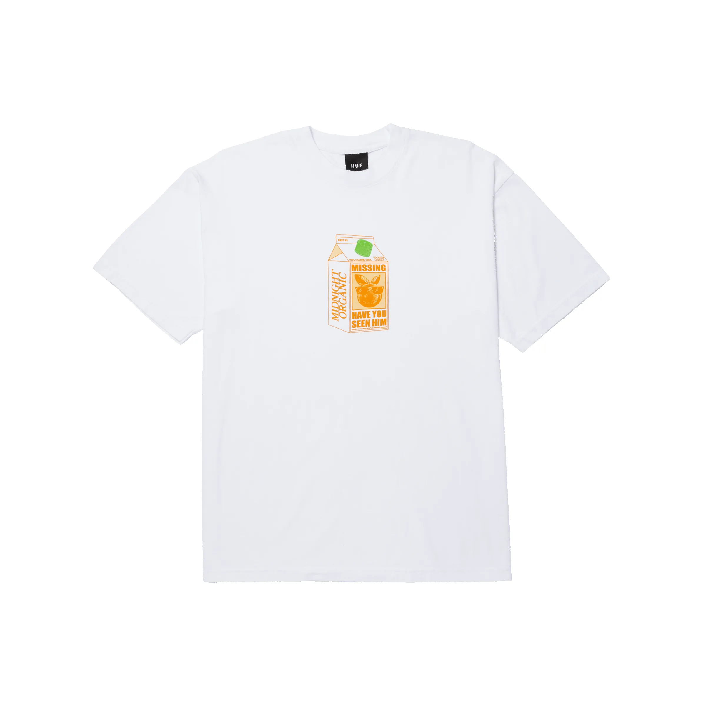 HUF x Midnight Organic Missing T-Shirt sold by HUF