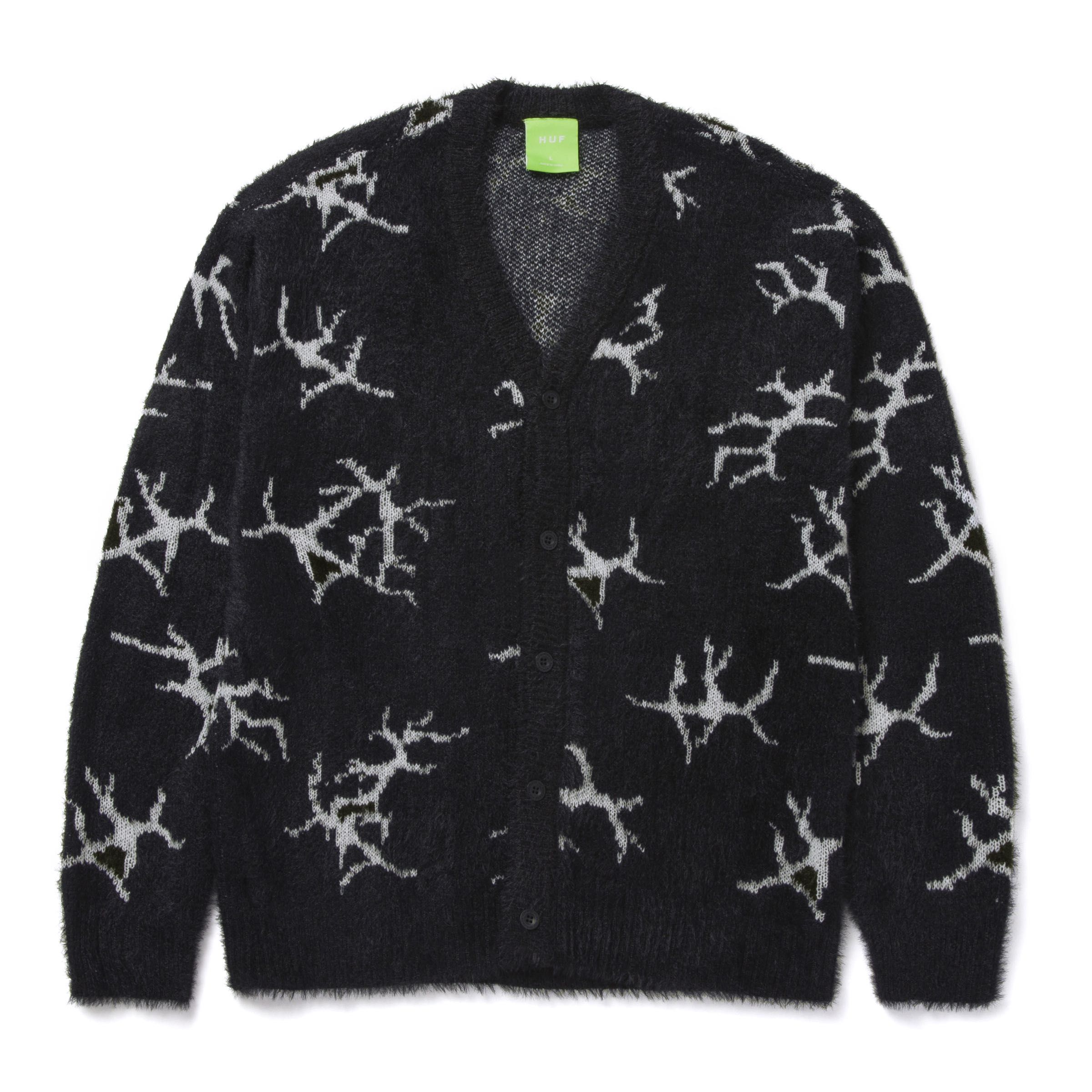 Cracked Cardigan sold by HUF