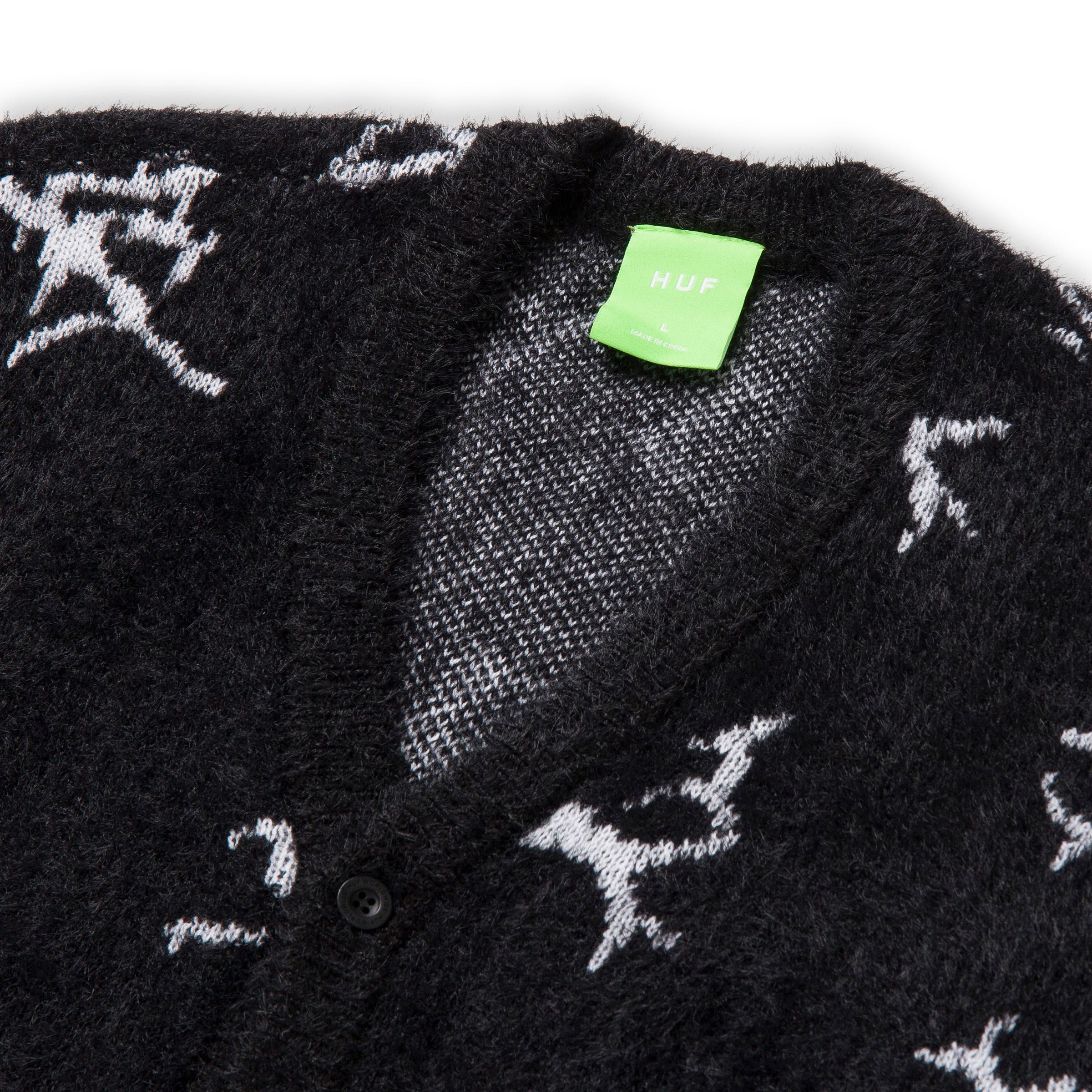 Cracked Cardigan sold by HUF product image thumbnail 3