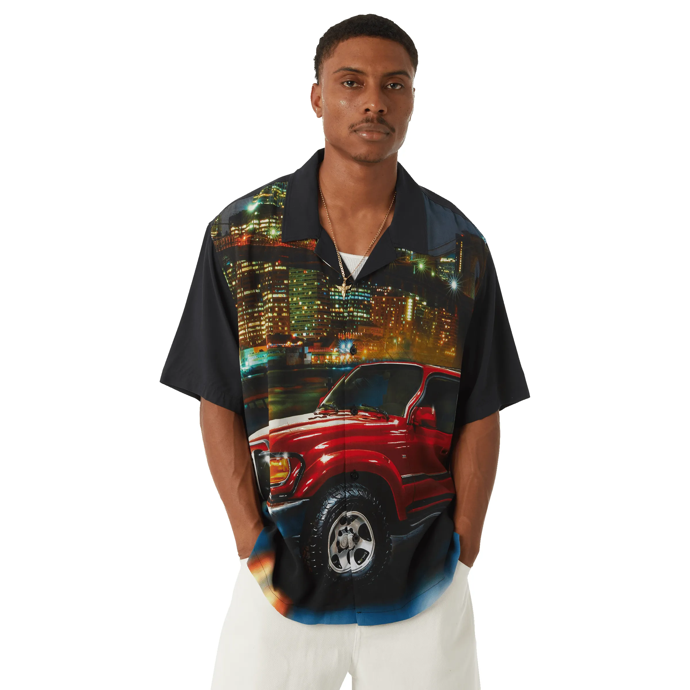 HUF x Toyota Big City Resort Shirt sold by HUF product image thumbnail 5