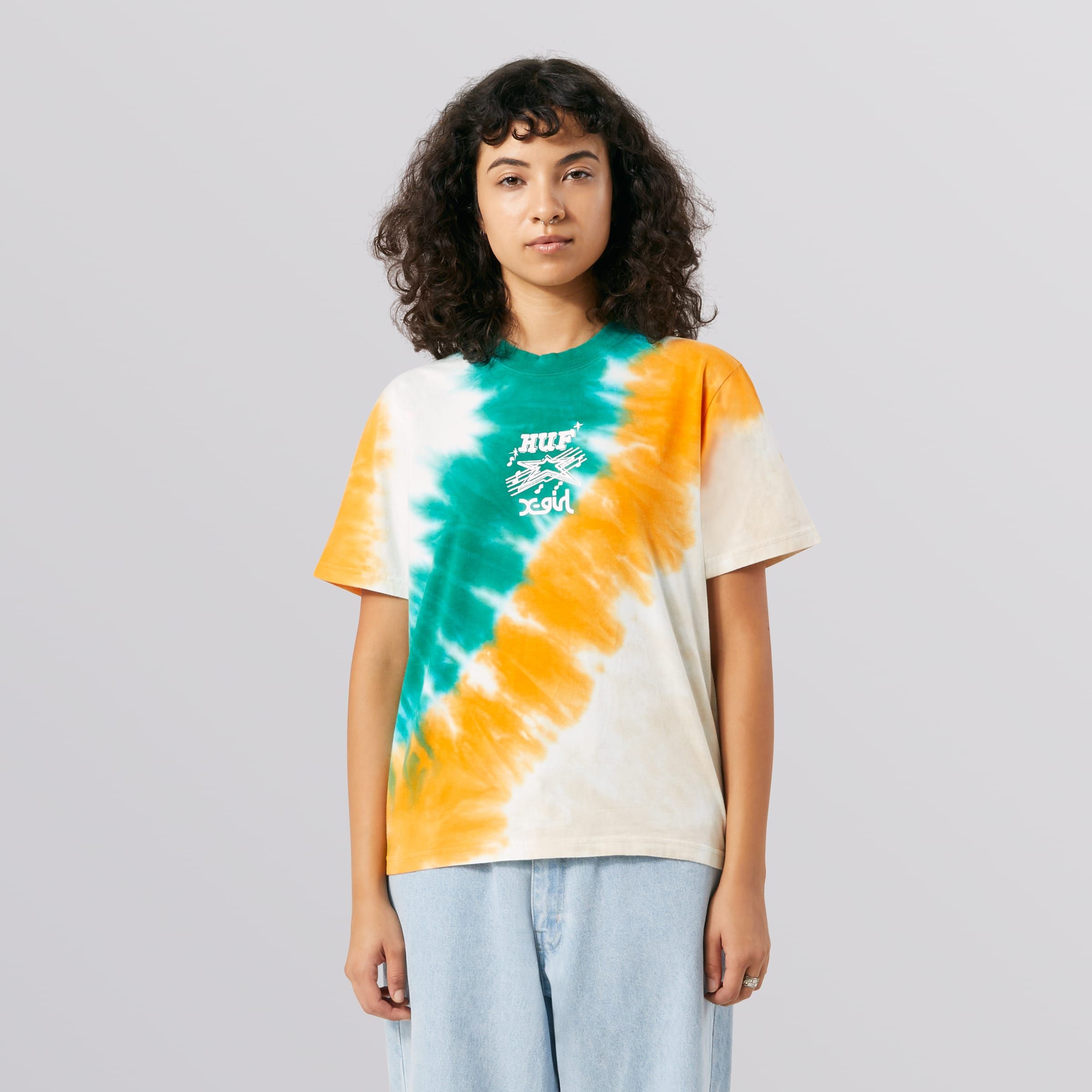 Bless Up Tiedye Relax T-Shirt sold by HUF product image thumbnail 5