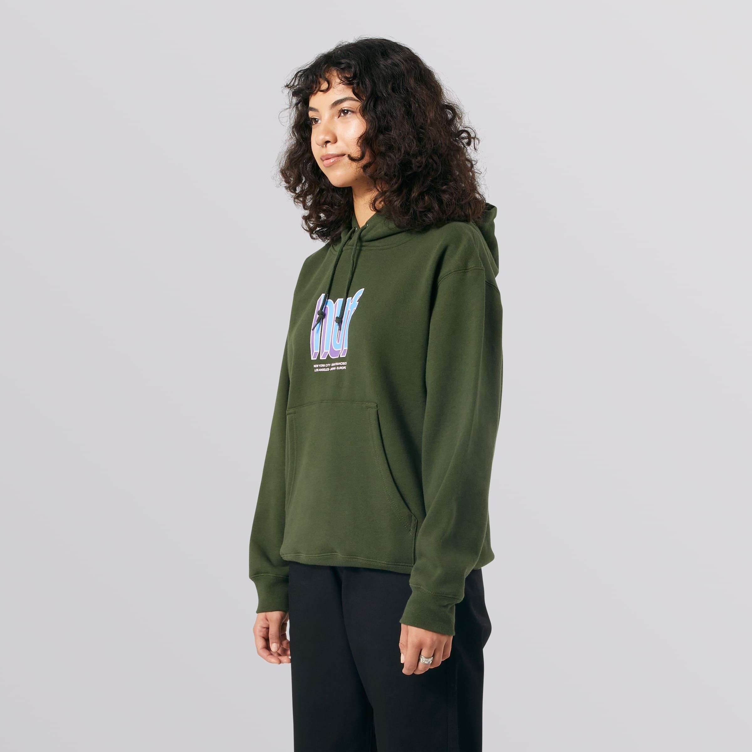 City Booked Pullover Hoodie sold by HUF product image thumbnail 2