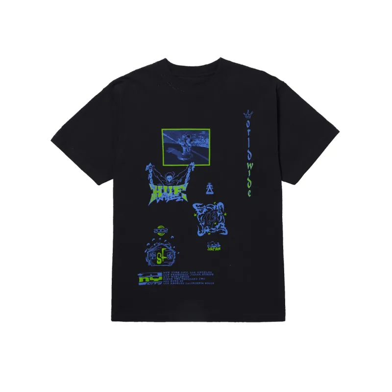 Zine Washed T-Shirt made by HUF