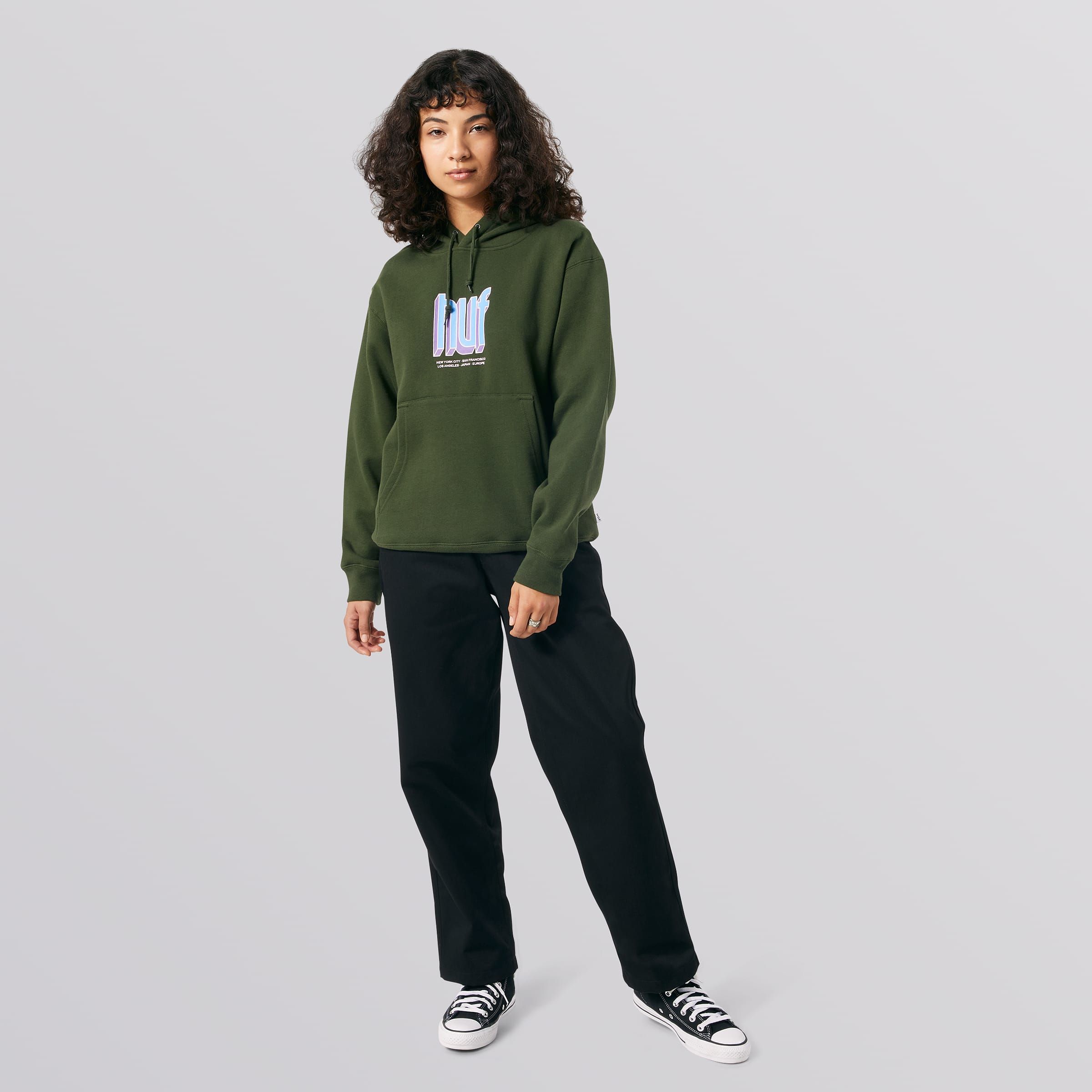 City Booked Pullover Hoodie sold by HUF product image thumbnail 4