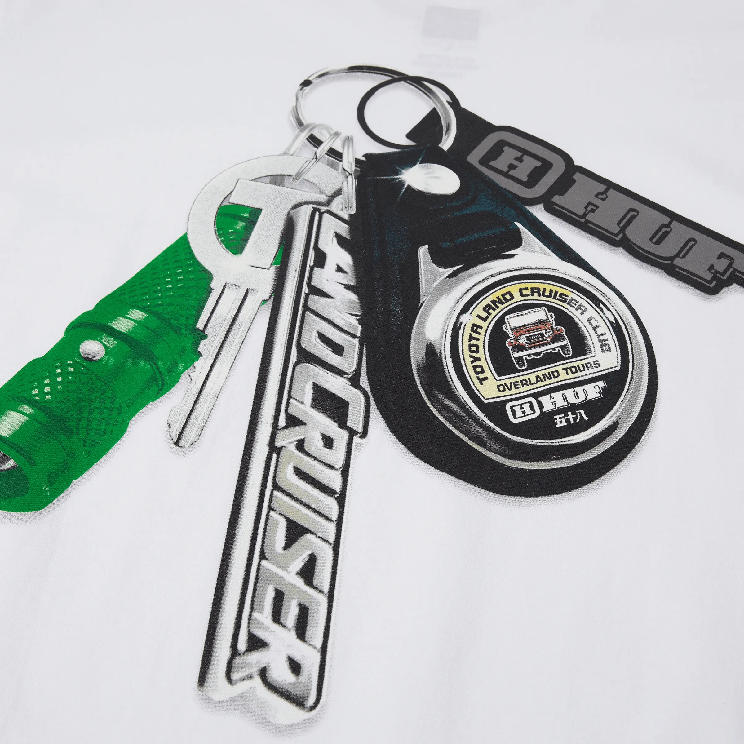 HUF x Toyota Shine Keychain T-Shirt sold by HUF product image thumbnail 4
