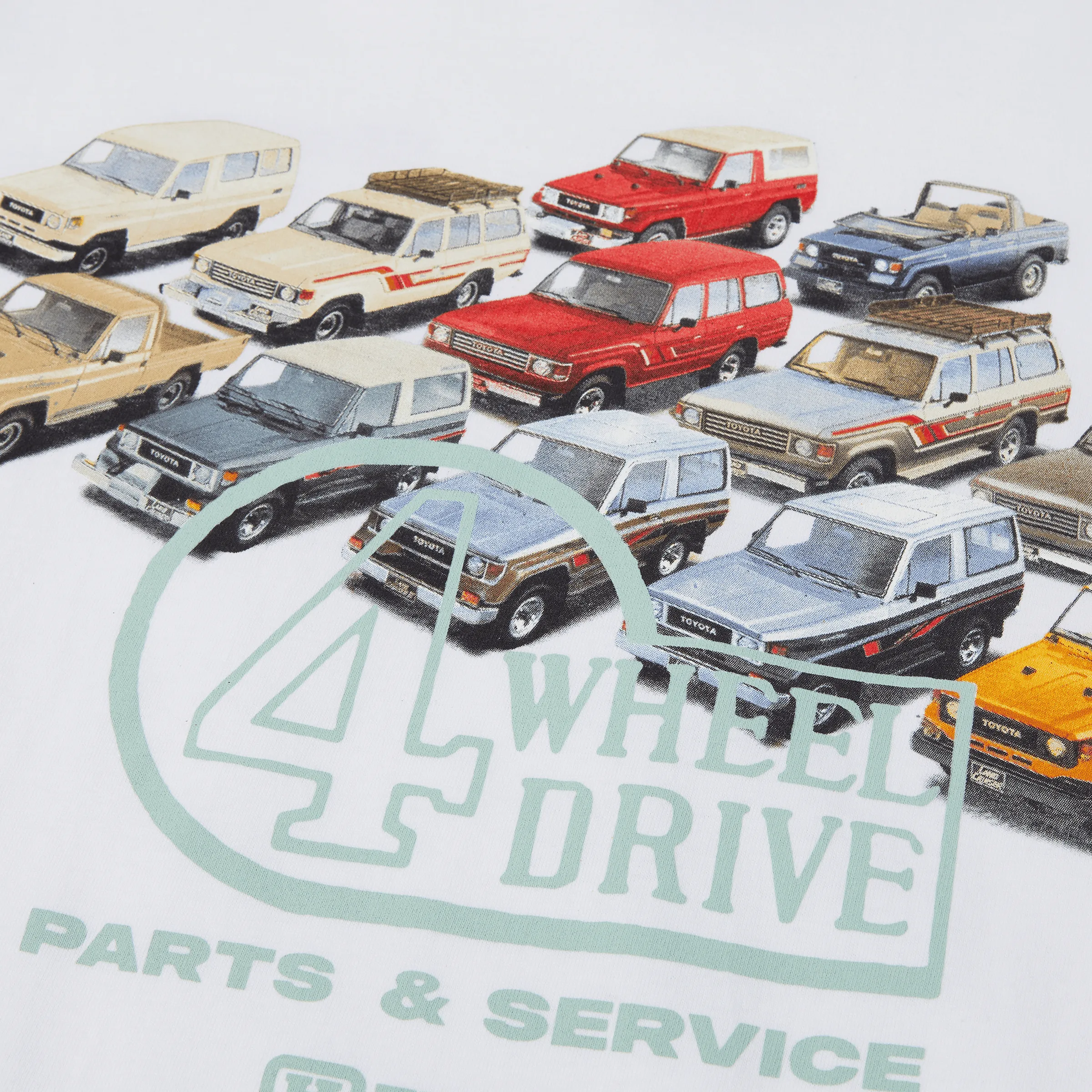 HUF x Toyota Timeline T-Shirt sold by HUF product image thumbnail 4