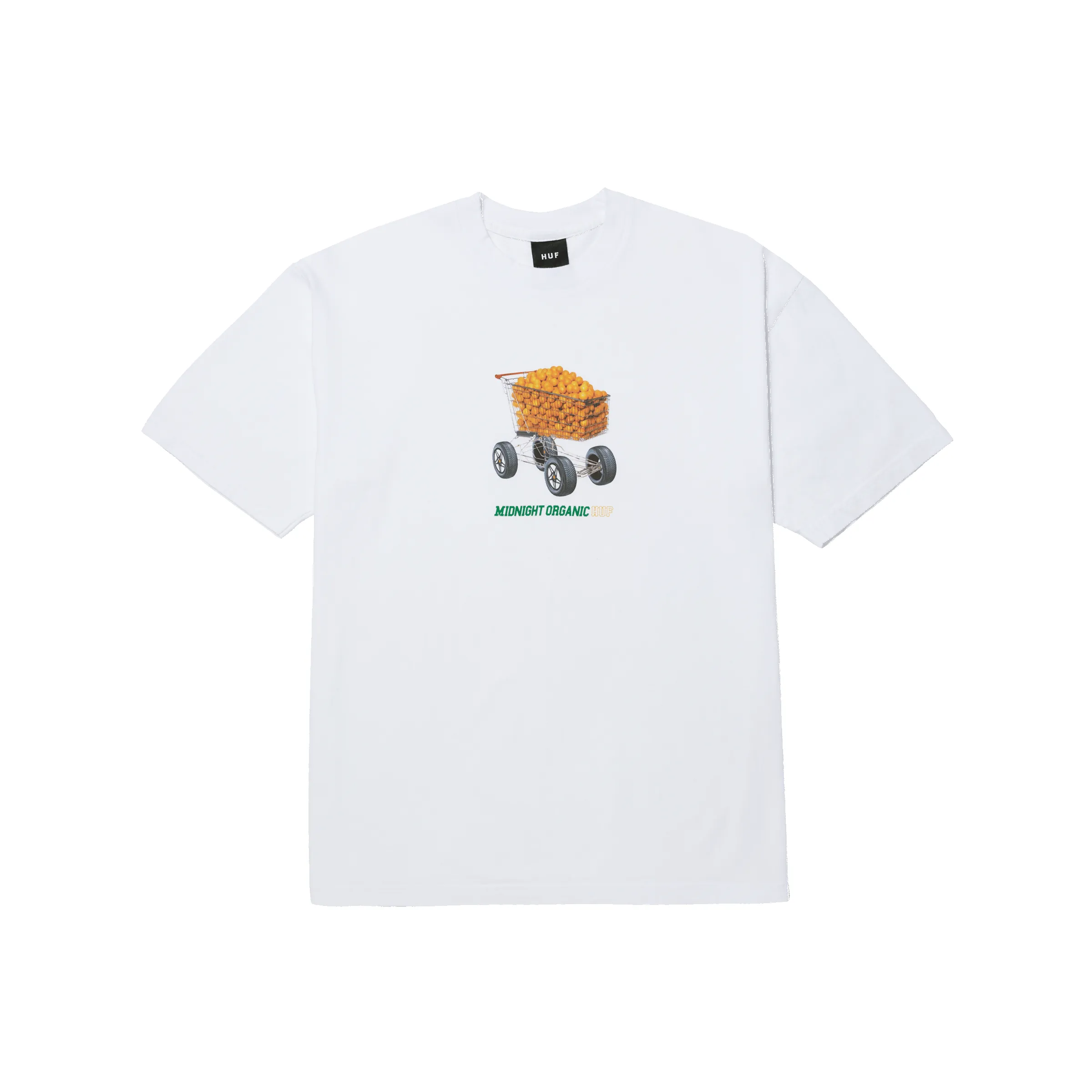 HUF x Midnight Organic Shopping Cart T-Shirt sold by HUF