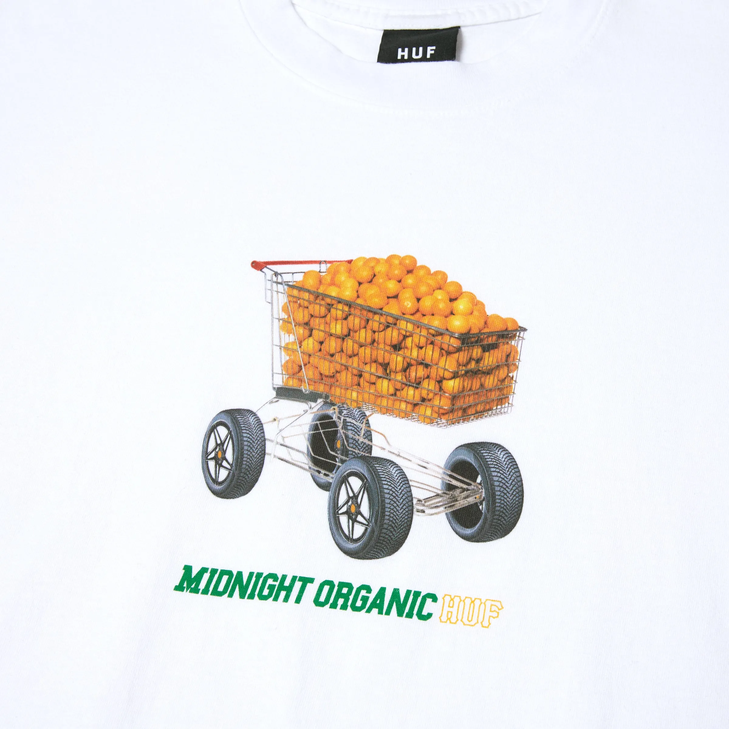 HUF x Midnight Organic Shopping Cart T-Shirt sold by HUF product image thumbnail 3